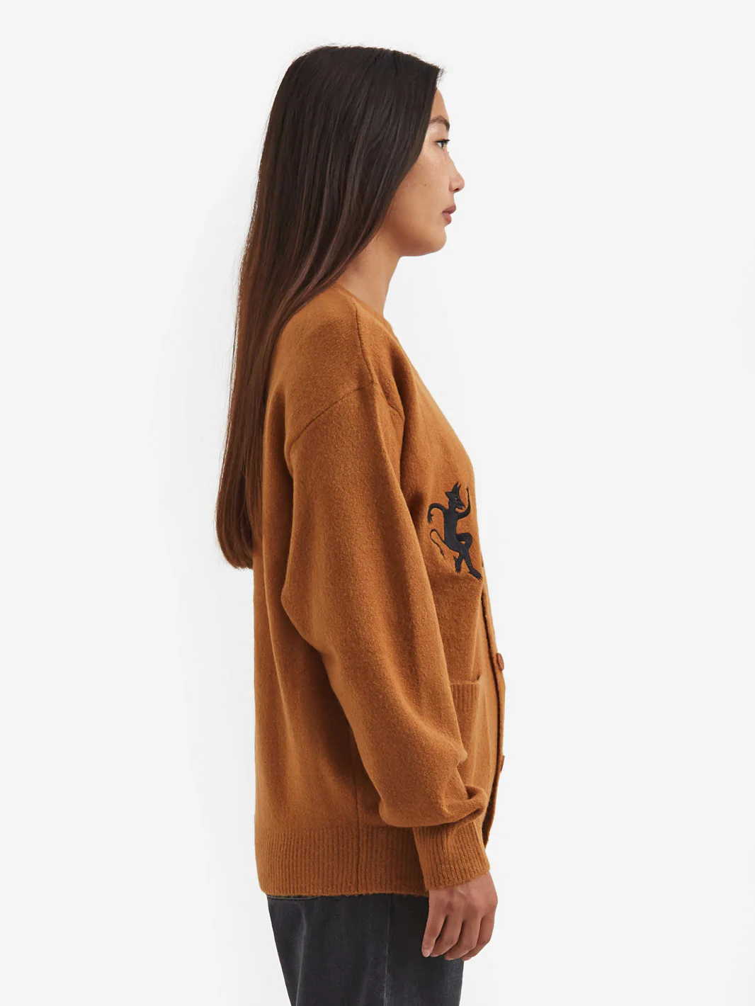 Heresy Trickster Cardigan W - Rust - Image 2