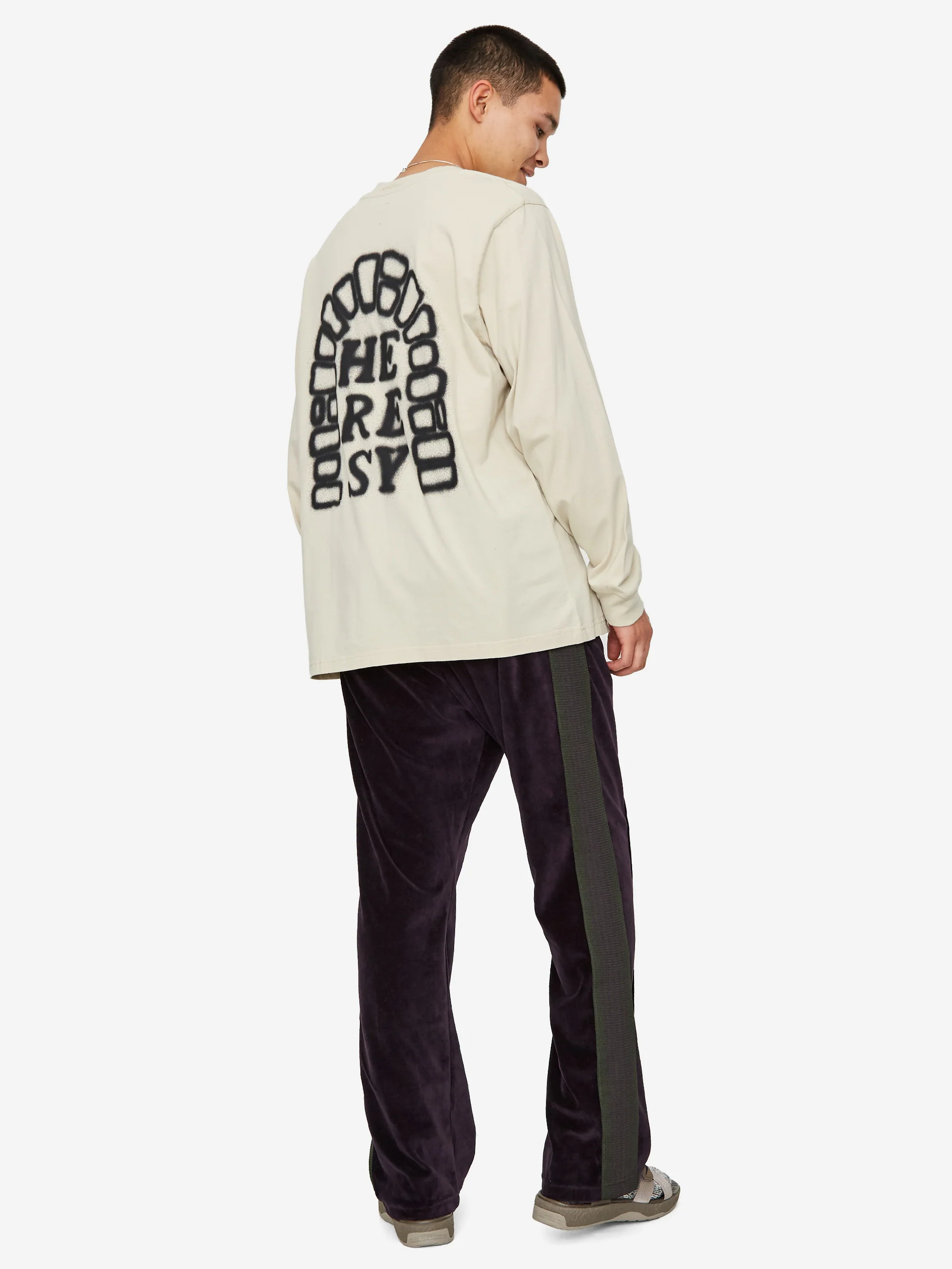 Heresy Us Folk Longsleeve T-Shirt - Putty - Image 7