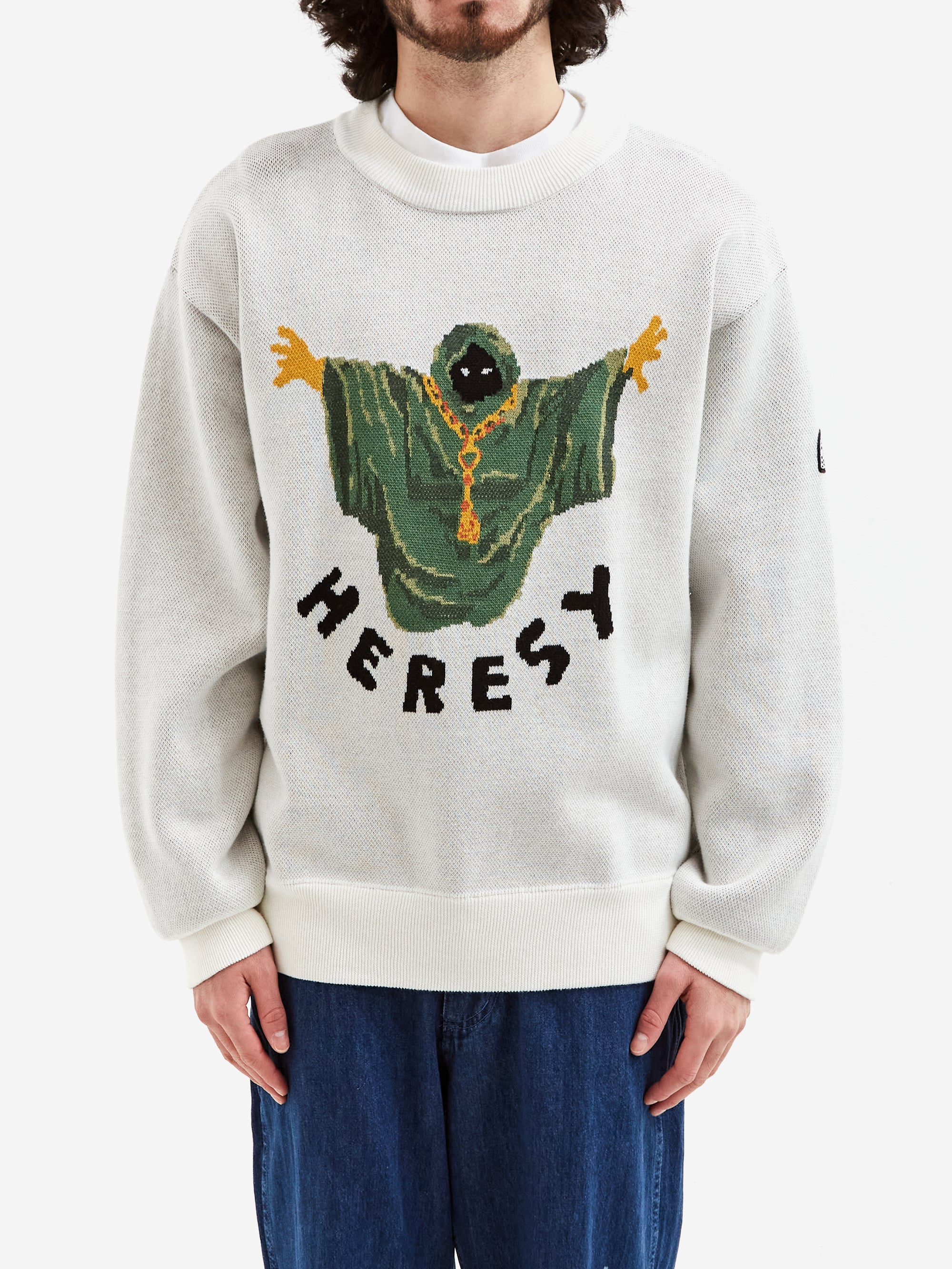 Heresy Wizard Knit - Off White - Image 2