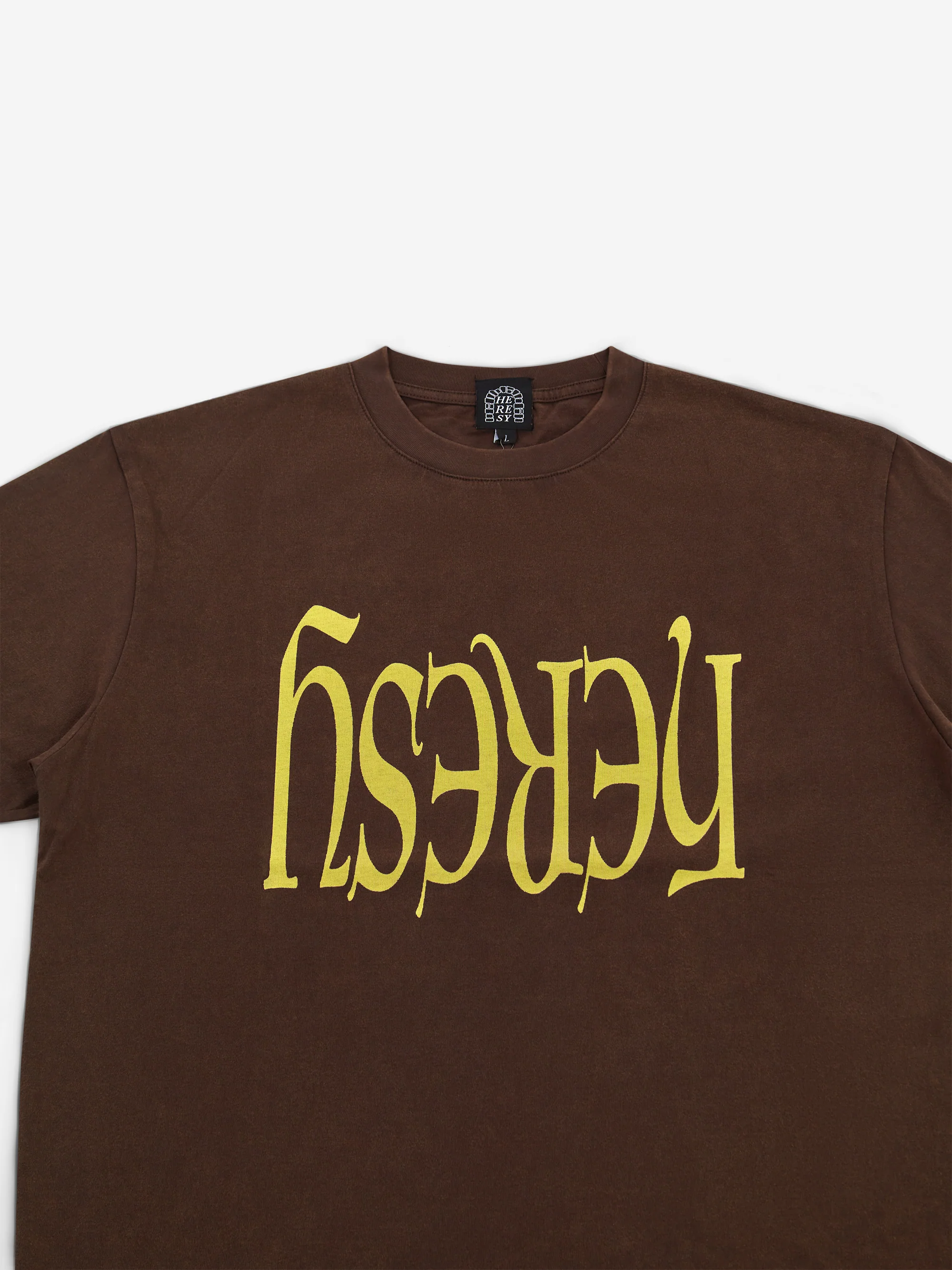 Heresy ʎsǝɹǝH T-Shirt W - Green - Image 2