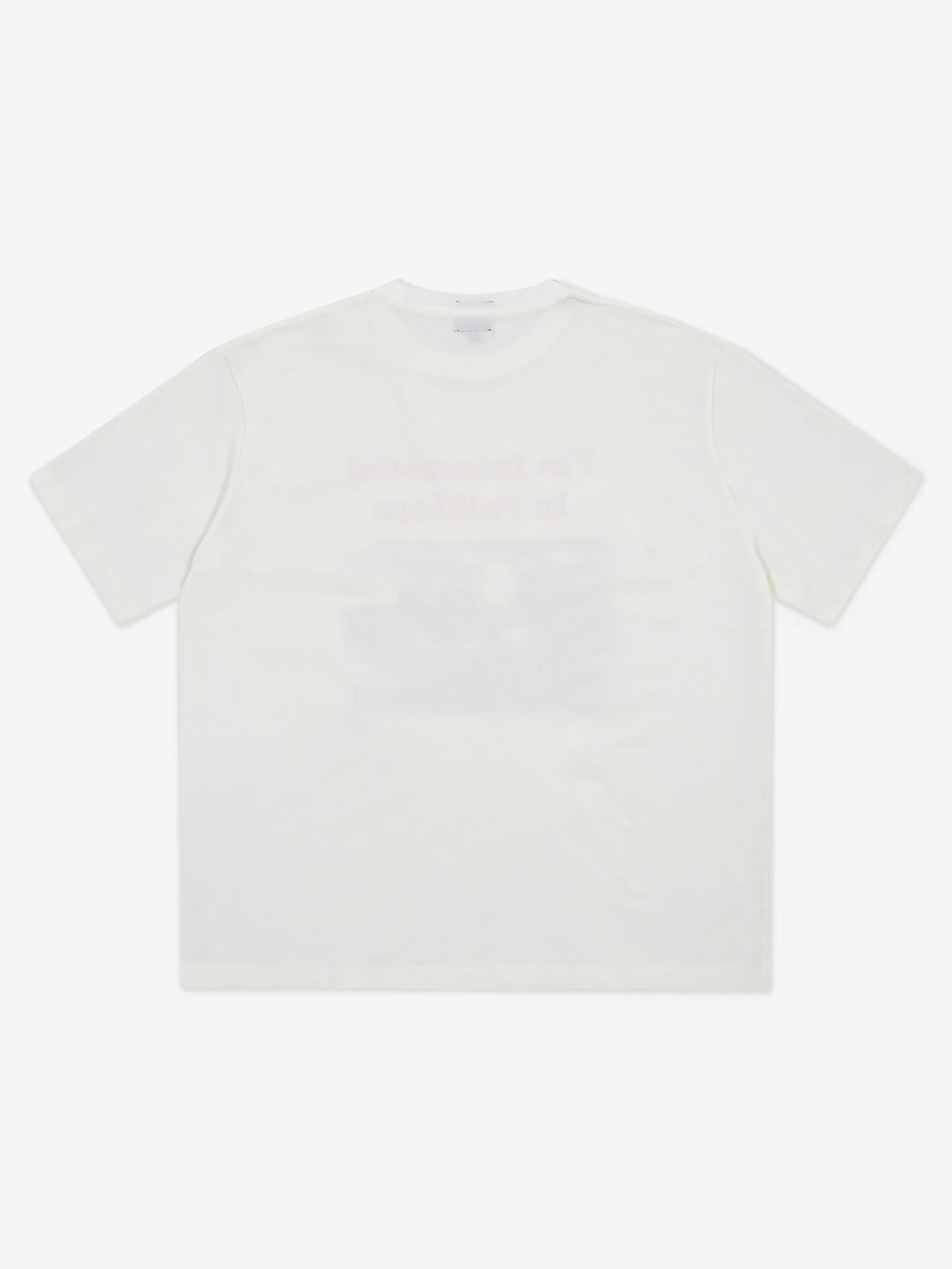Heresy I'm Interested Tee - Ecru - Image 3