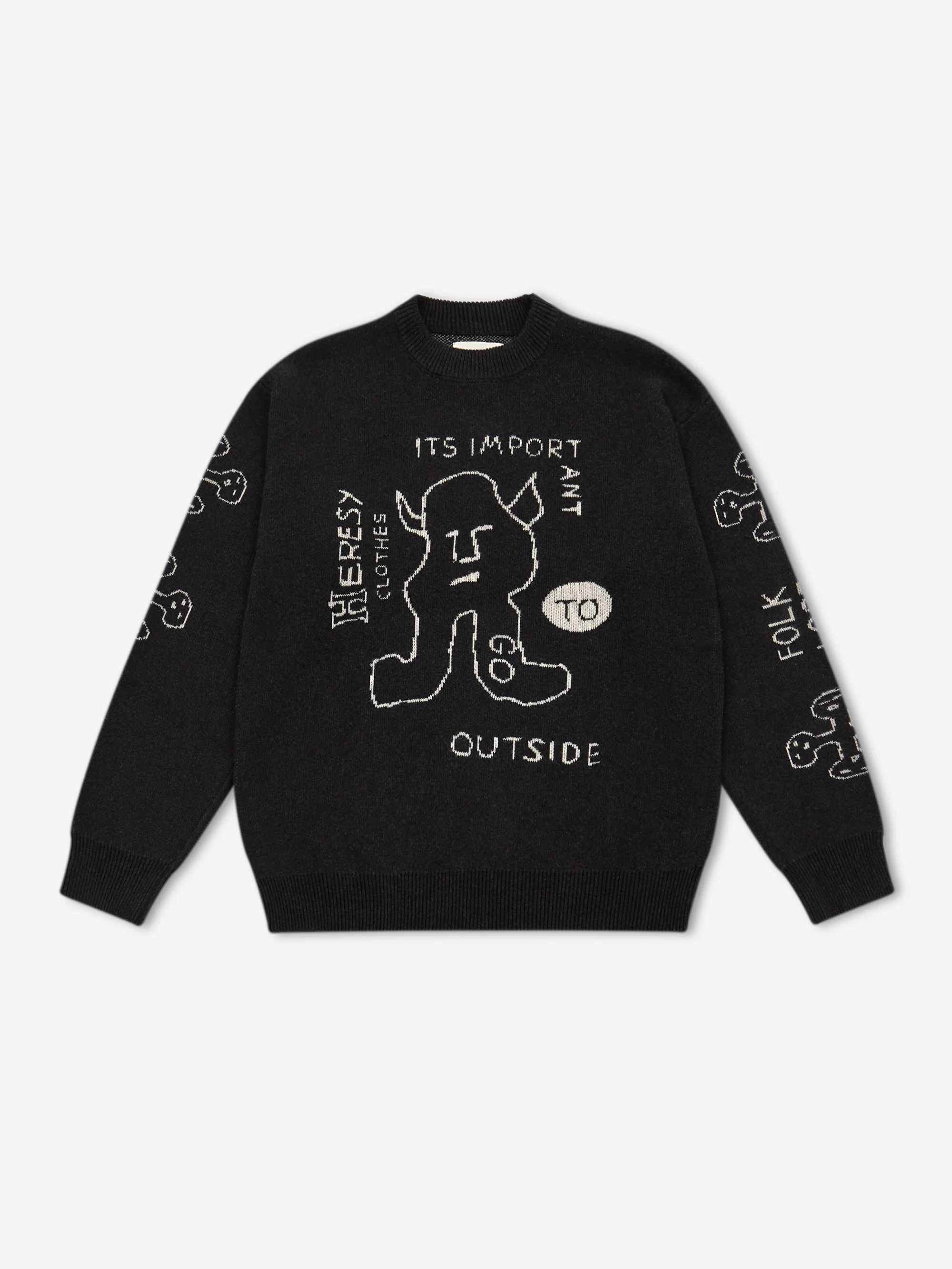 Heresy Outdoors Knit - Black