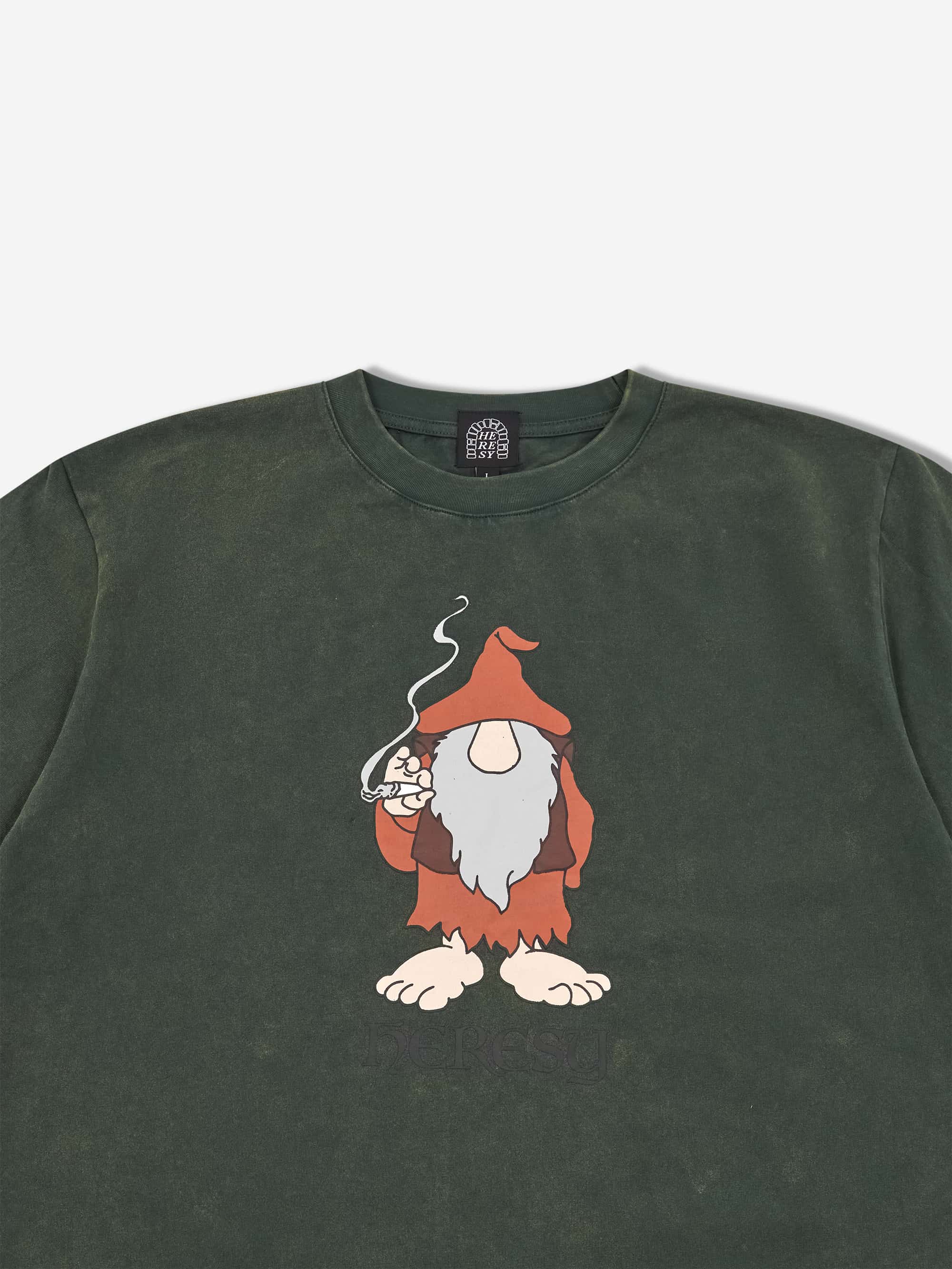 Heresy Wizard Tee - Green - Image 2