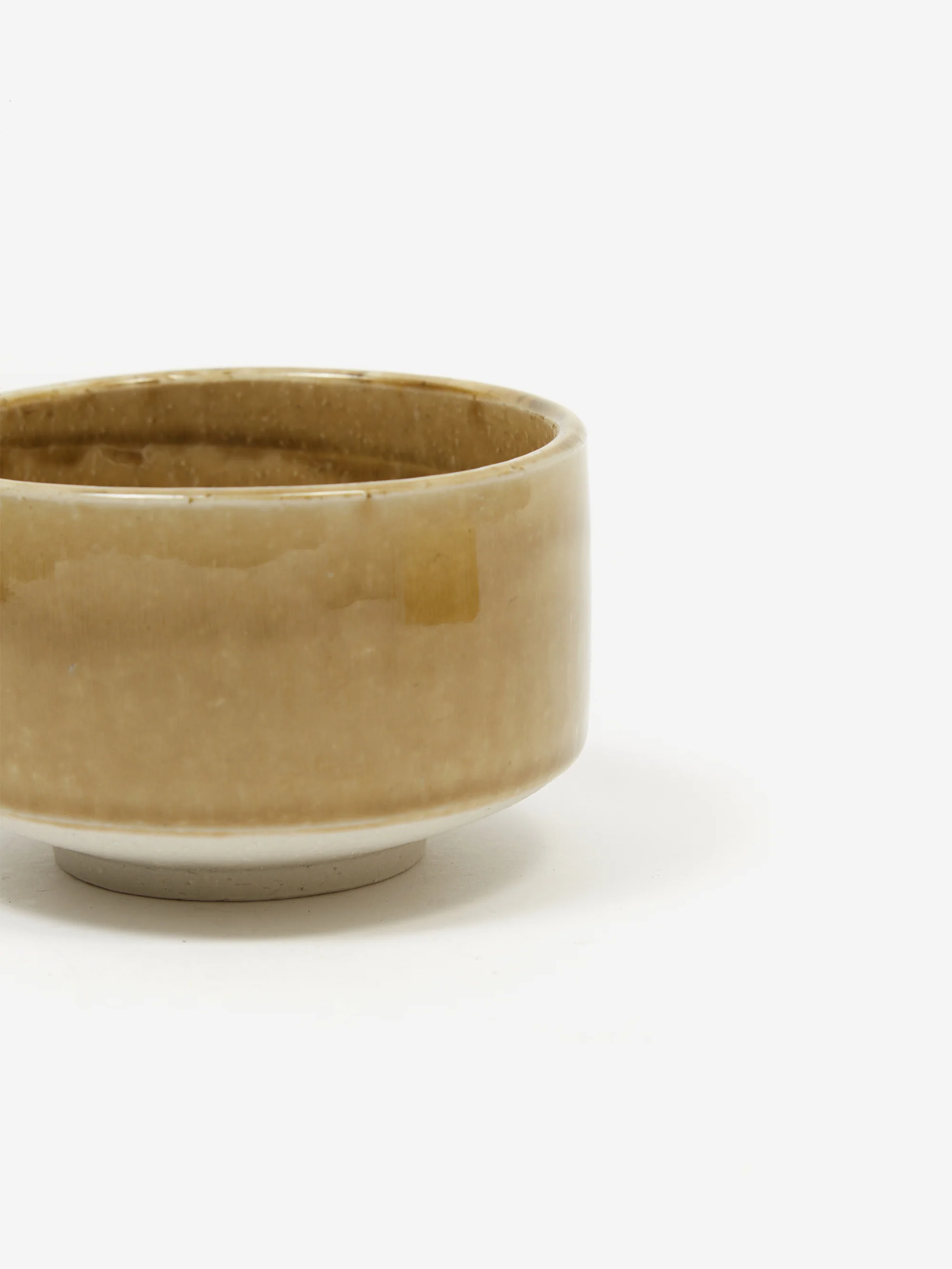 HEÜGE Mino-ware Matcha Bowl Kizeto - Yellow - Image 2
