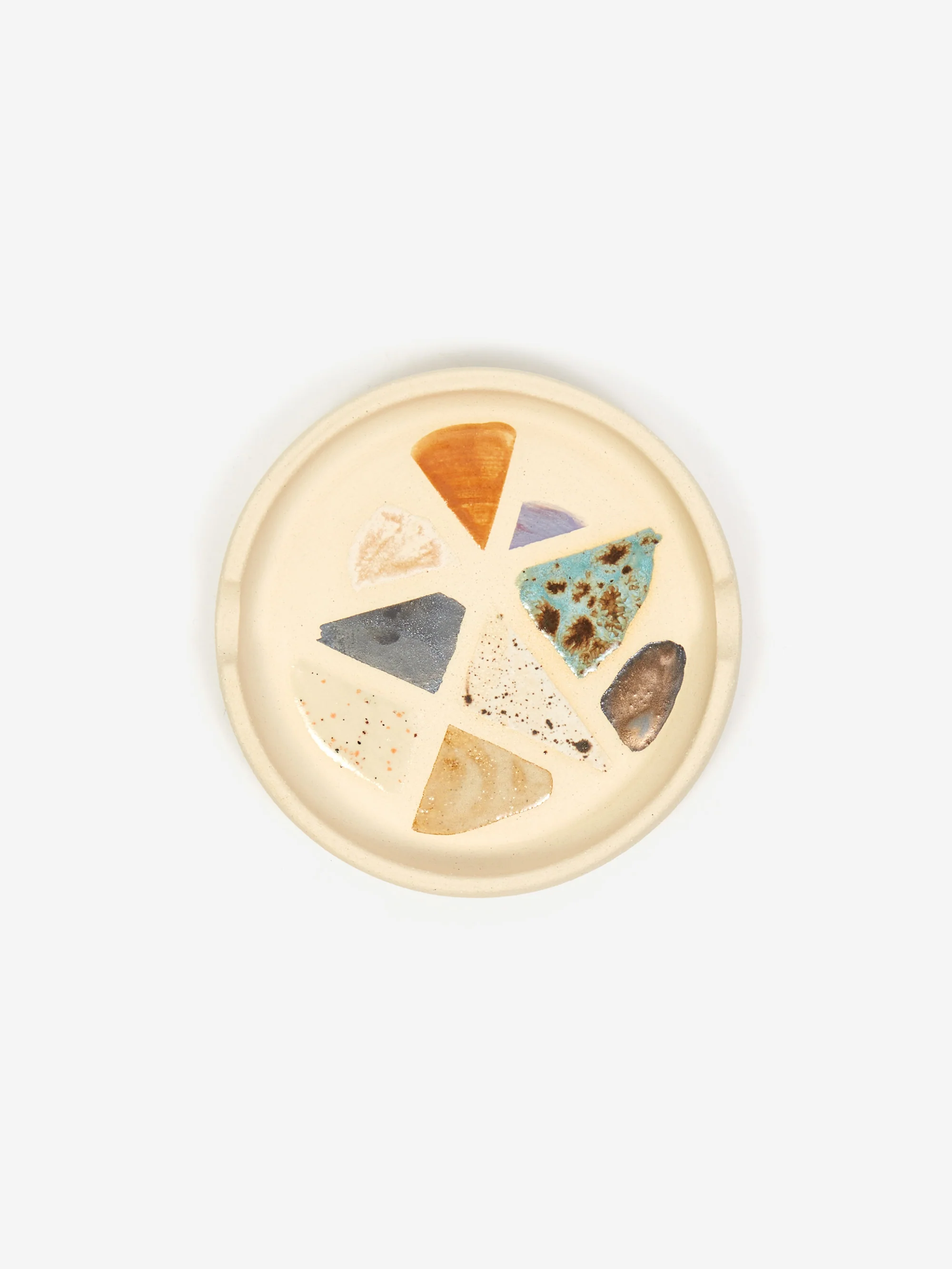 HEY MOON Handmade Polished Rocks Ashtray - Image 7