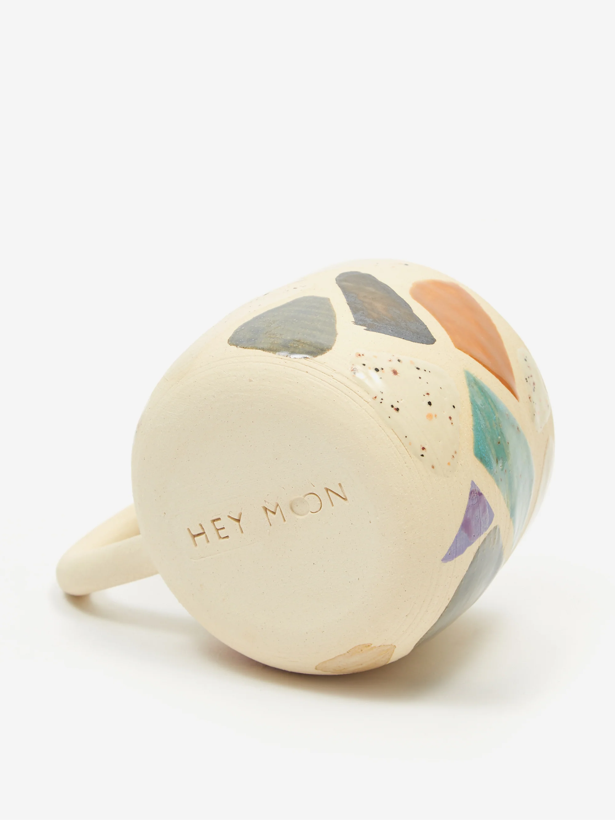 HEY MOON Handmade Polished Rocks Mug - Image 3