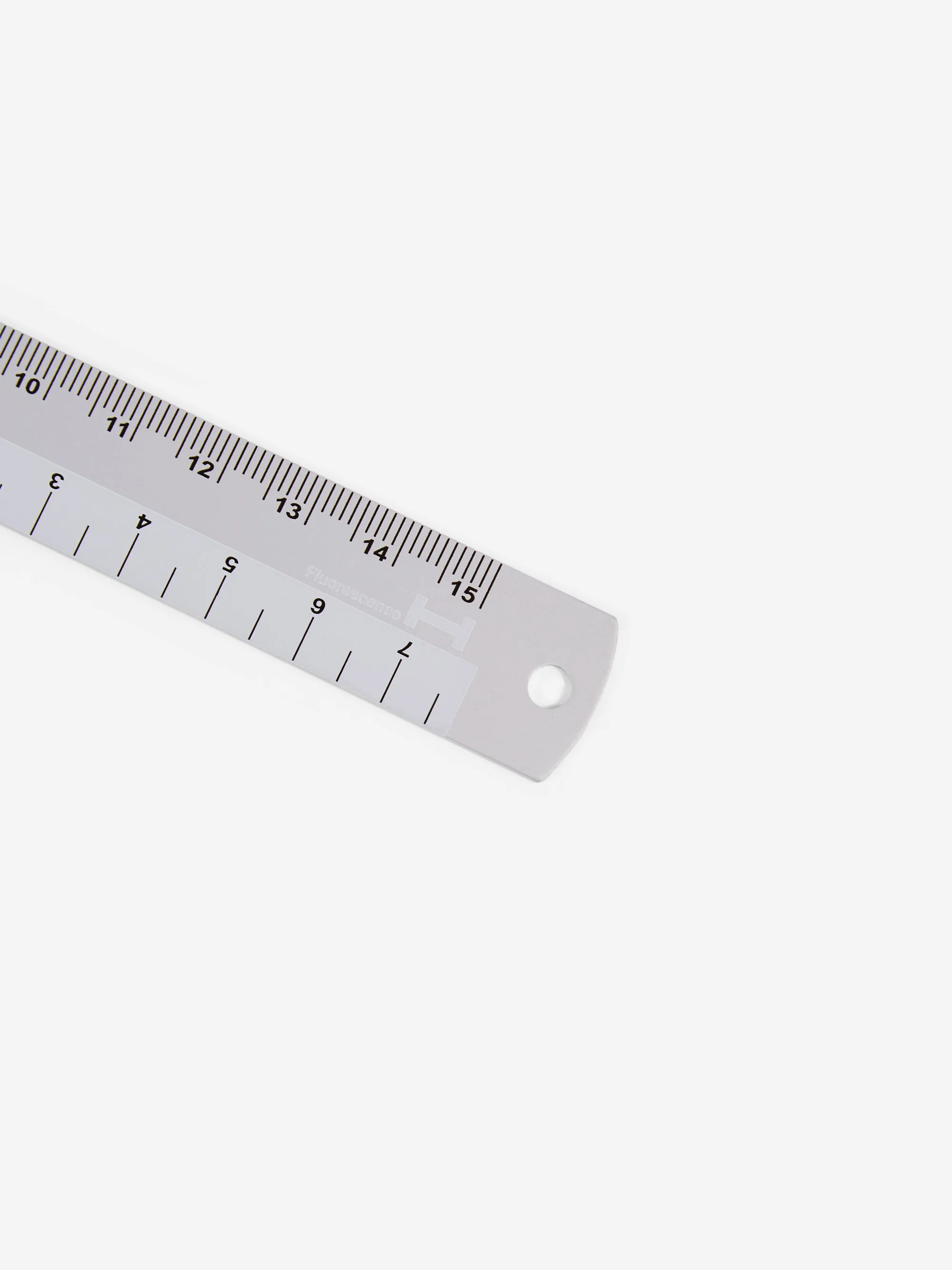 Hightide Penco Aluminium 15cm Ruler - White - Image 2