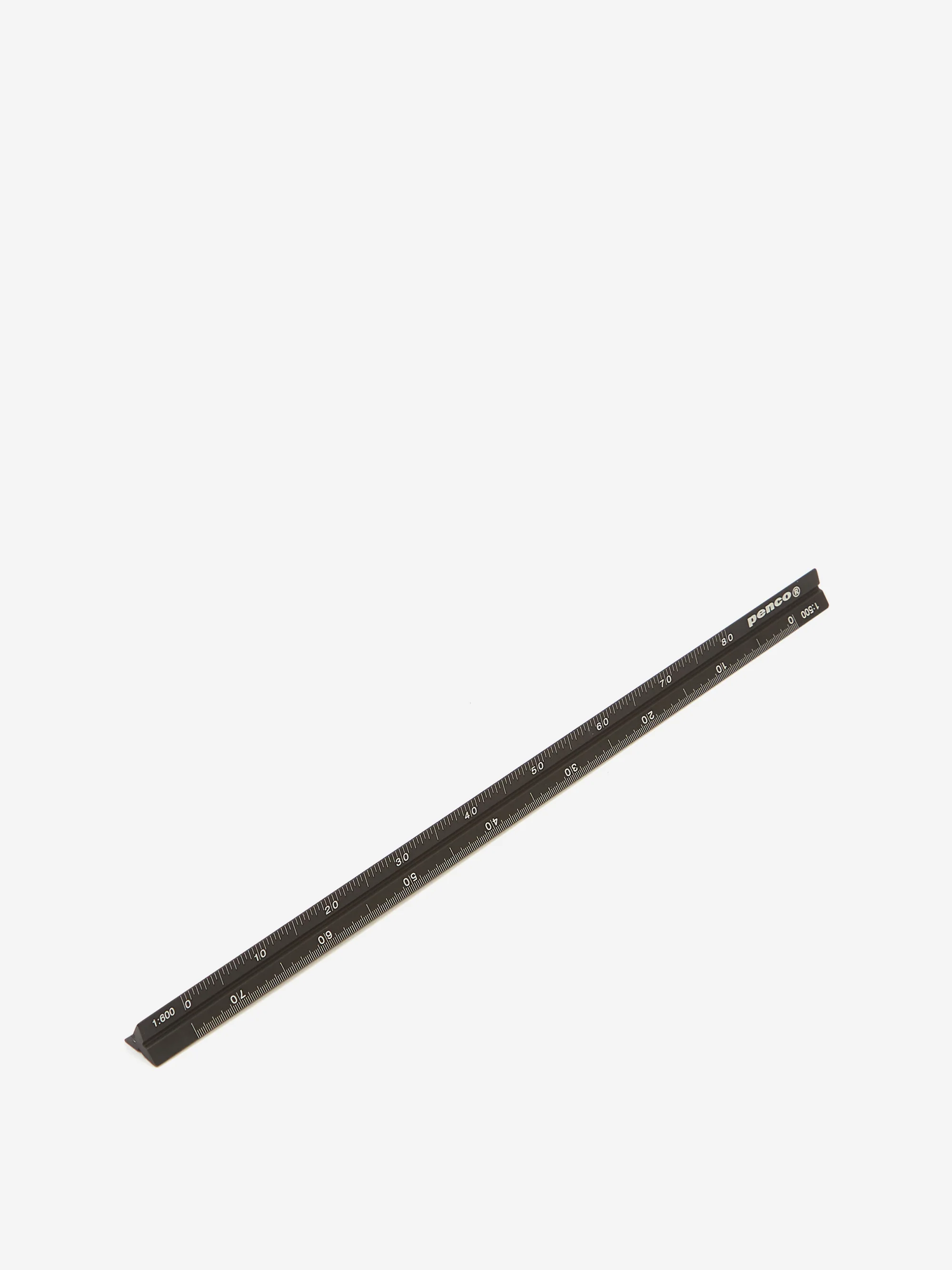 Hightide Penco Drafting Scale Ruler - Black
