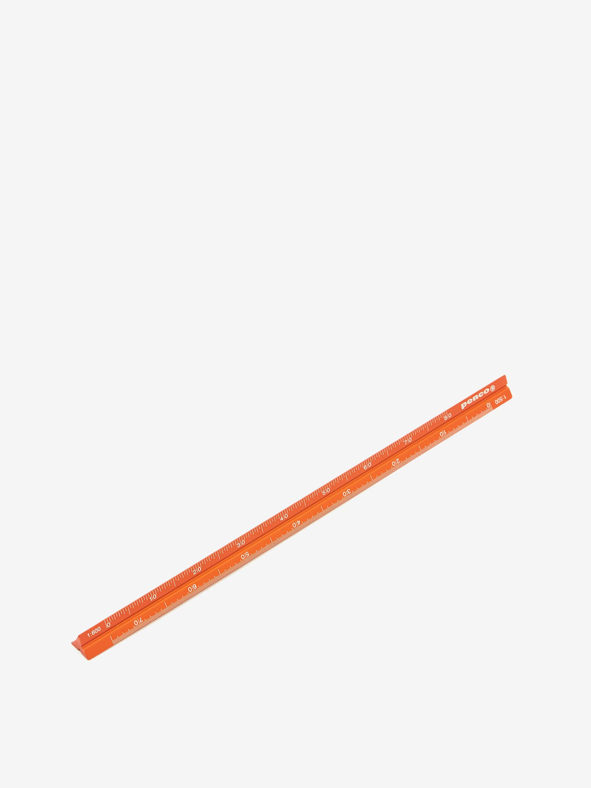Hightide Penco Drafting Scale Ruler - Orange