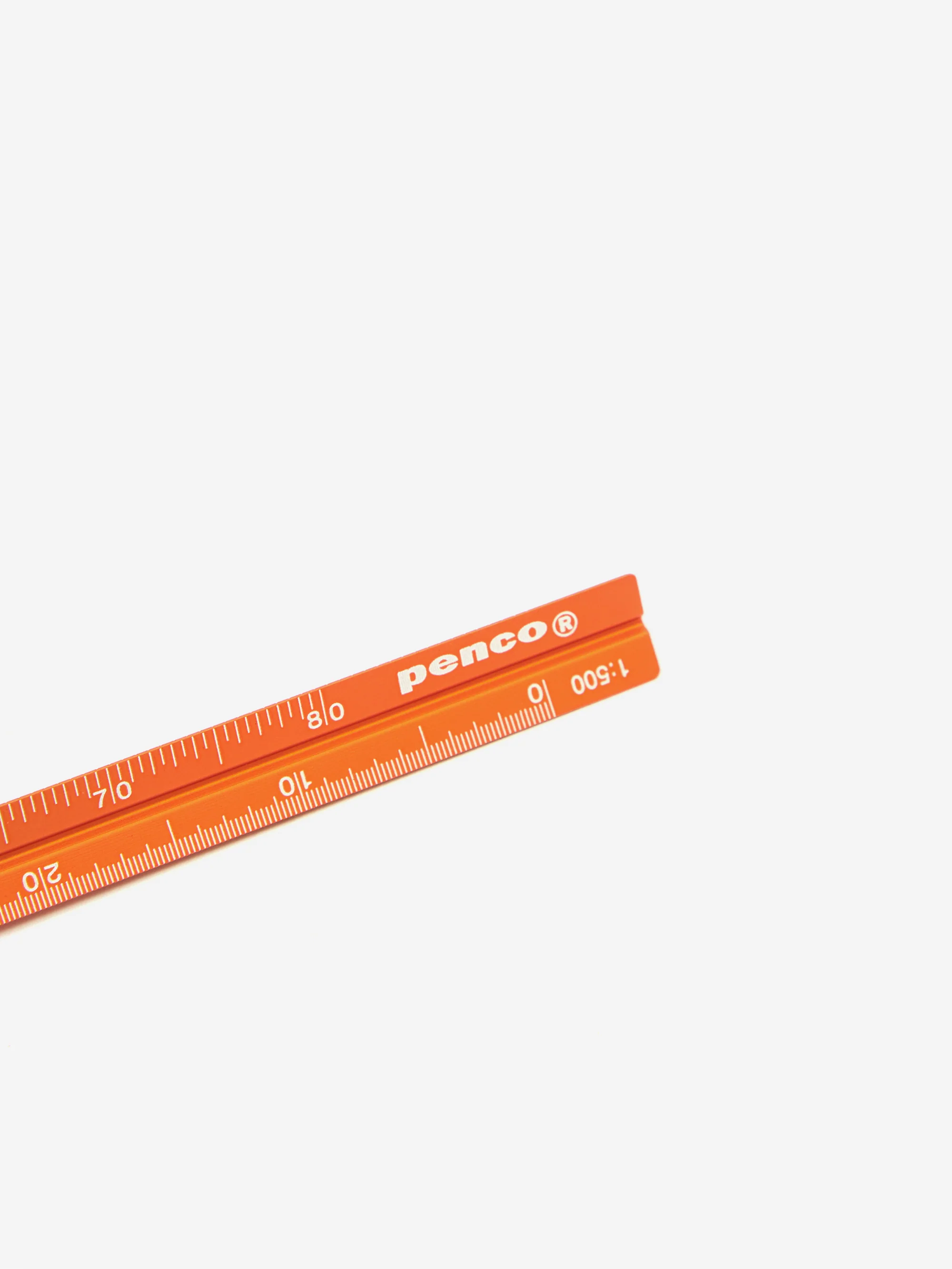 Hightide Penco Drafting Scale Ruler - Orange - Image 2