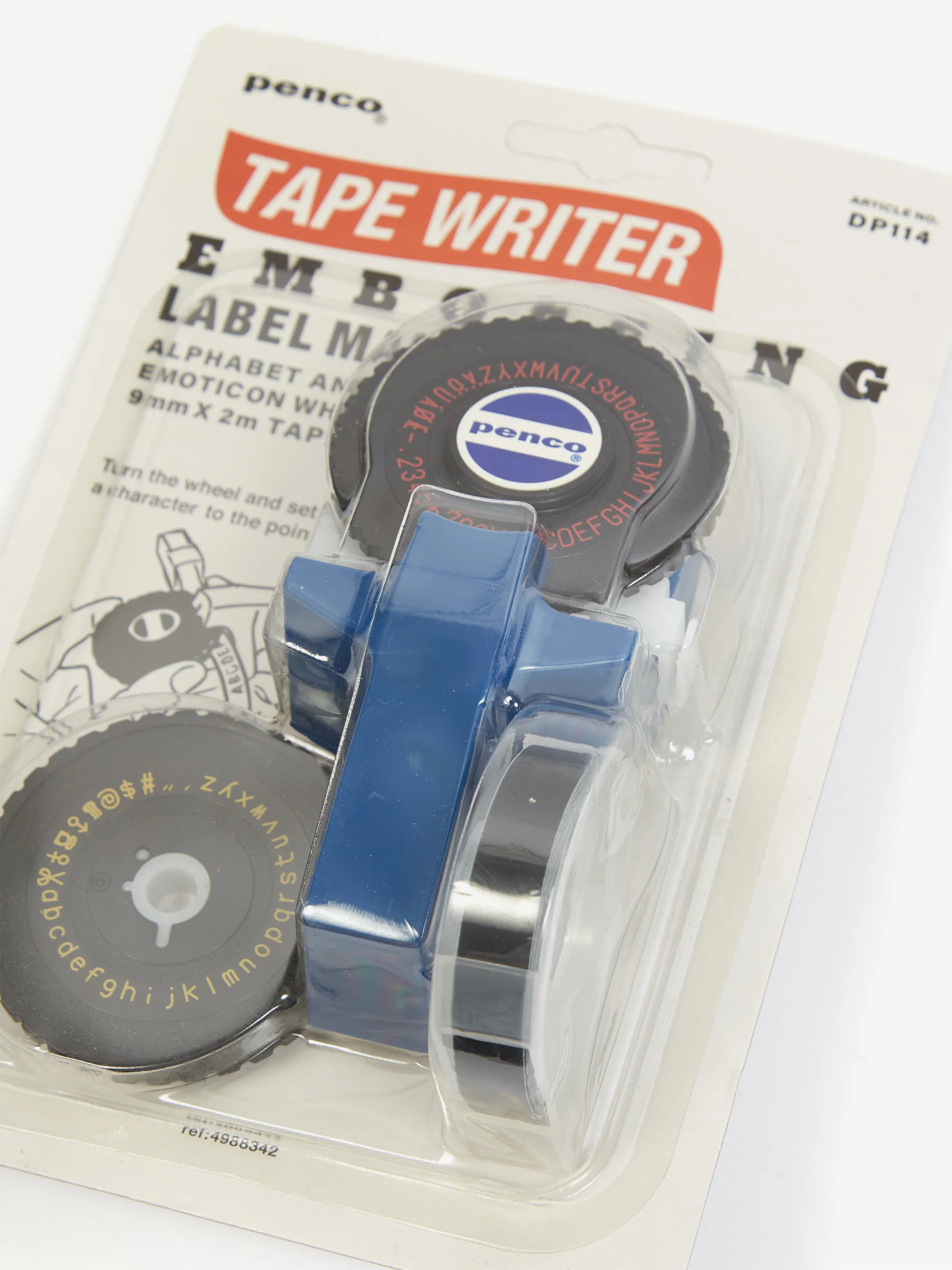 Hightide Penco Embossing Label Maker - Navy - Image 2