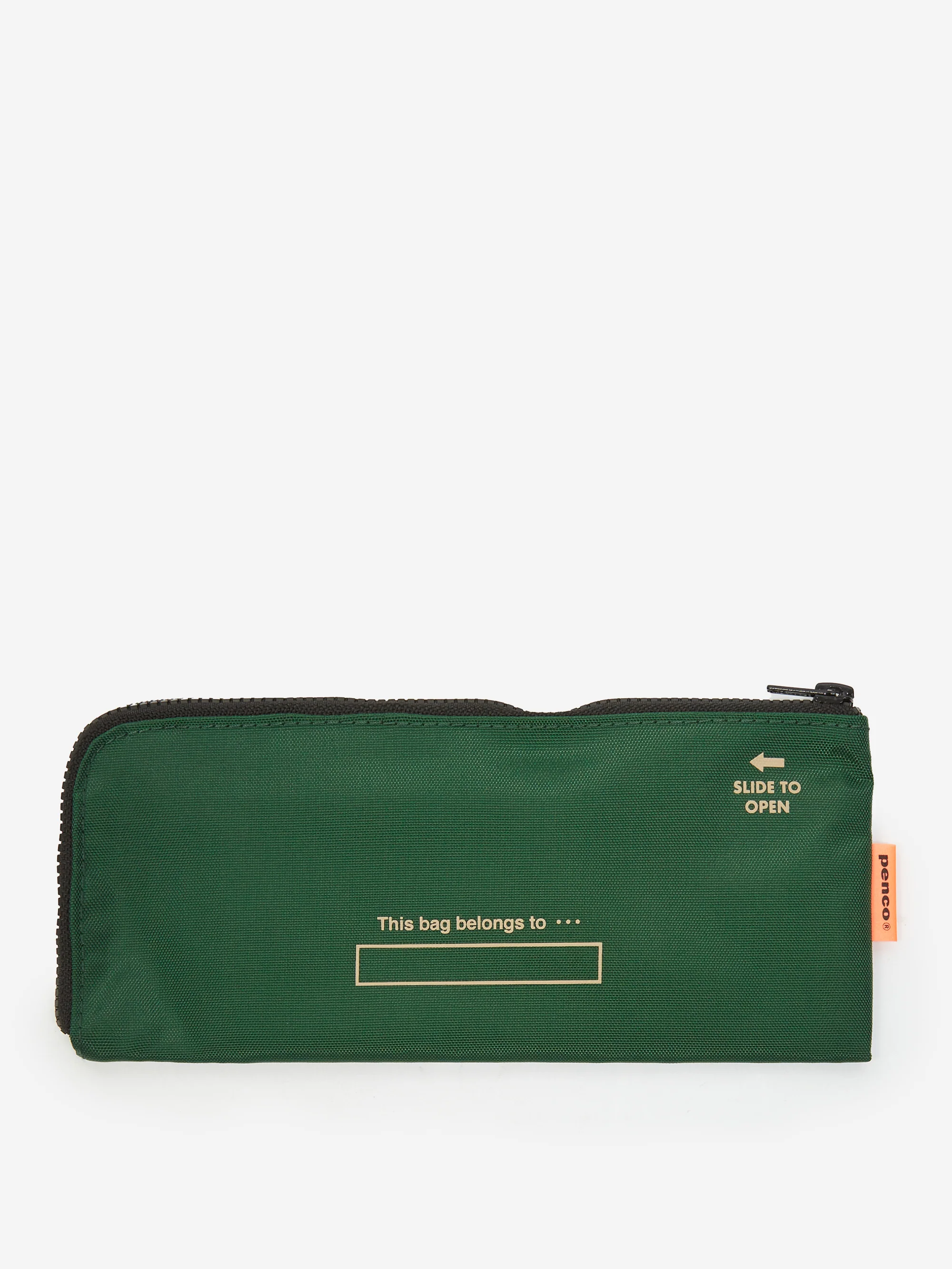 Hightide Penco Flat Pen Case - Dark Green - Image 3