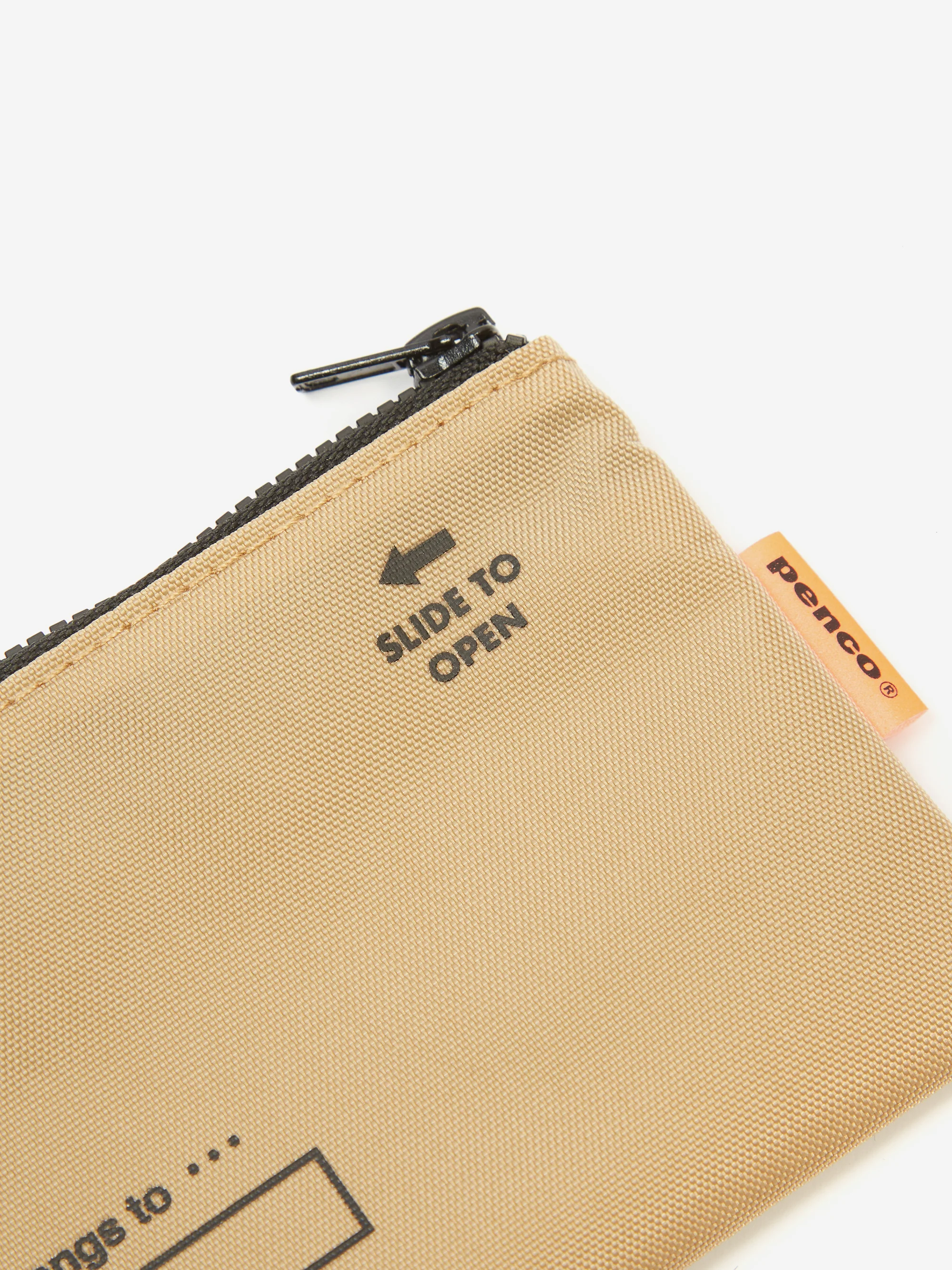 Hightide Penco Flat Pen Case - Beige - Image 2