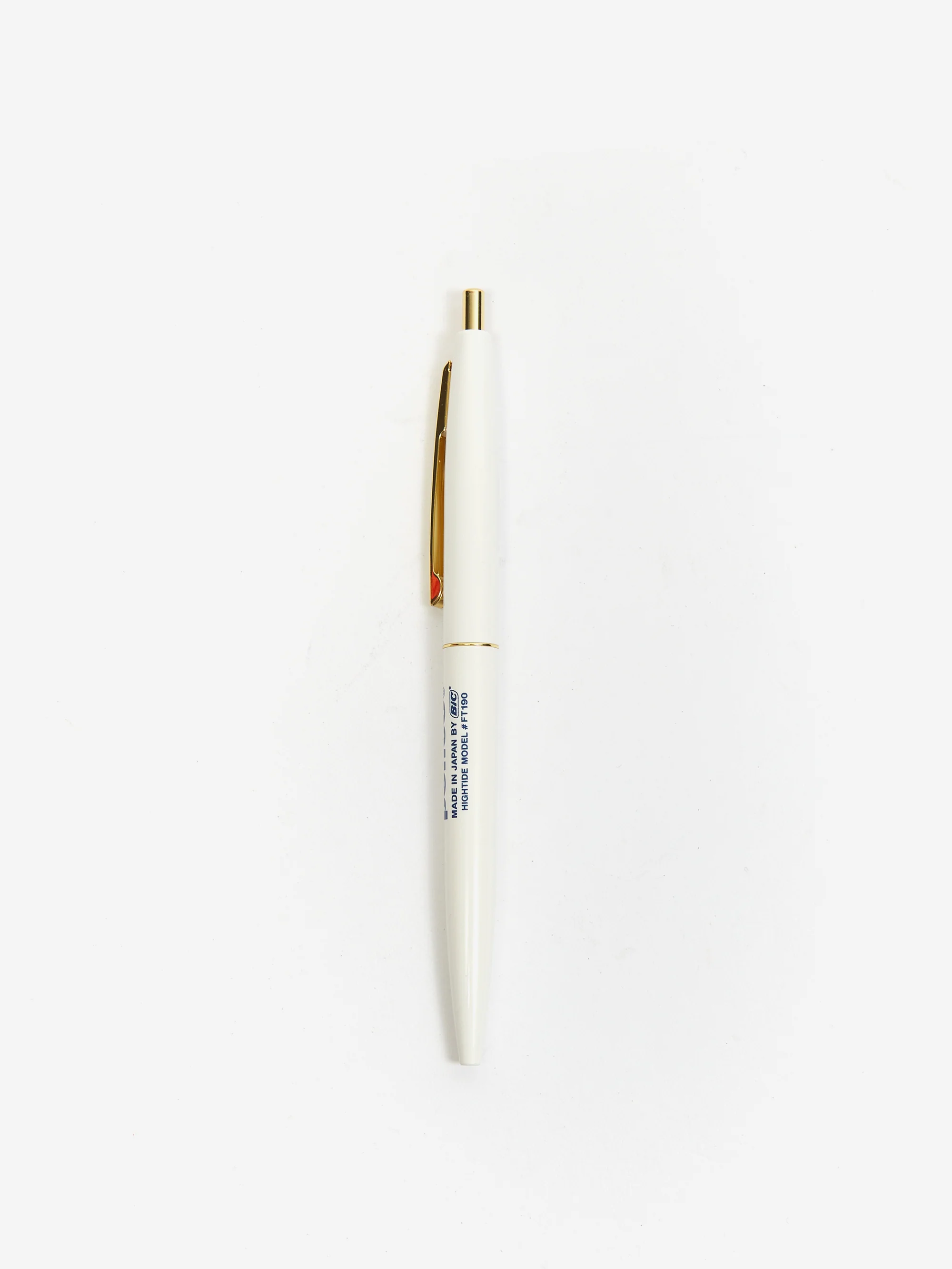 Hightide Penco Knock Ballpoint Pen - White - Image 2