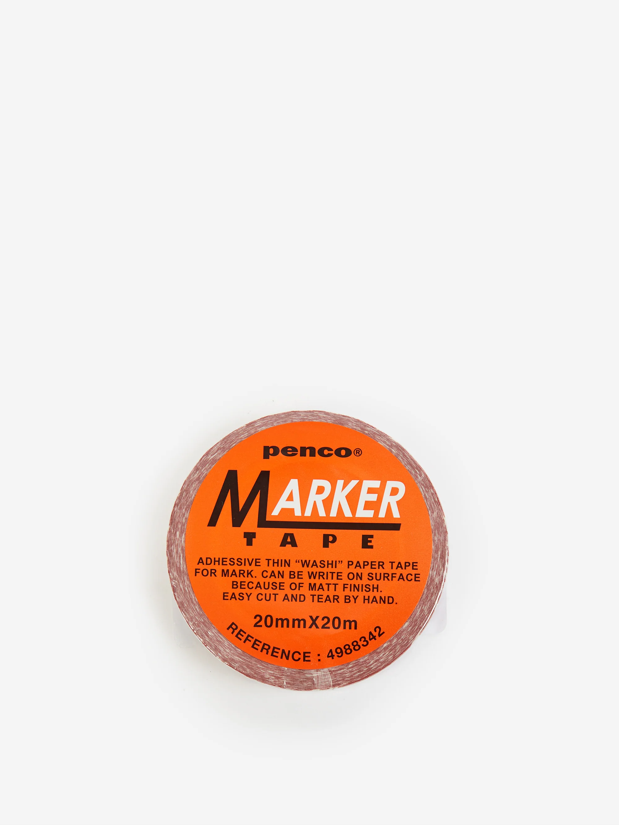 Hightide Penco Masking Tape J - Red - Image 2