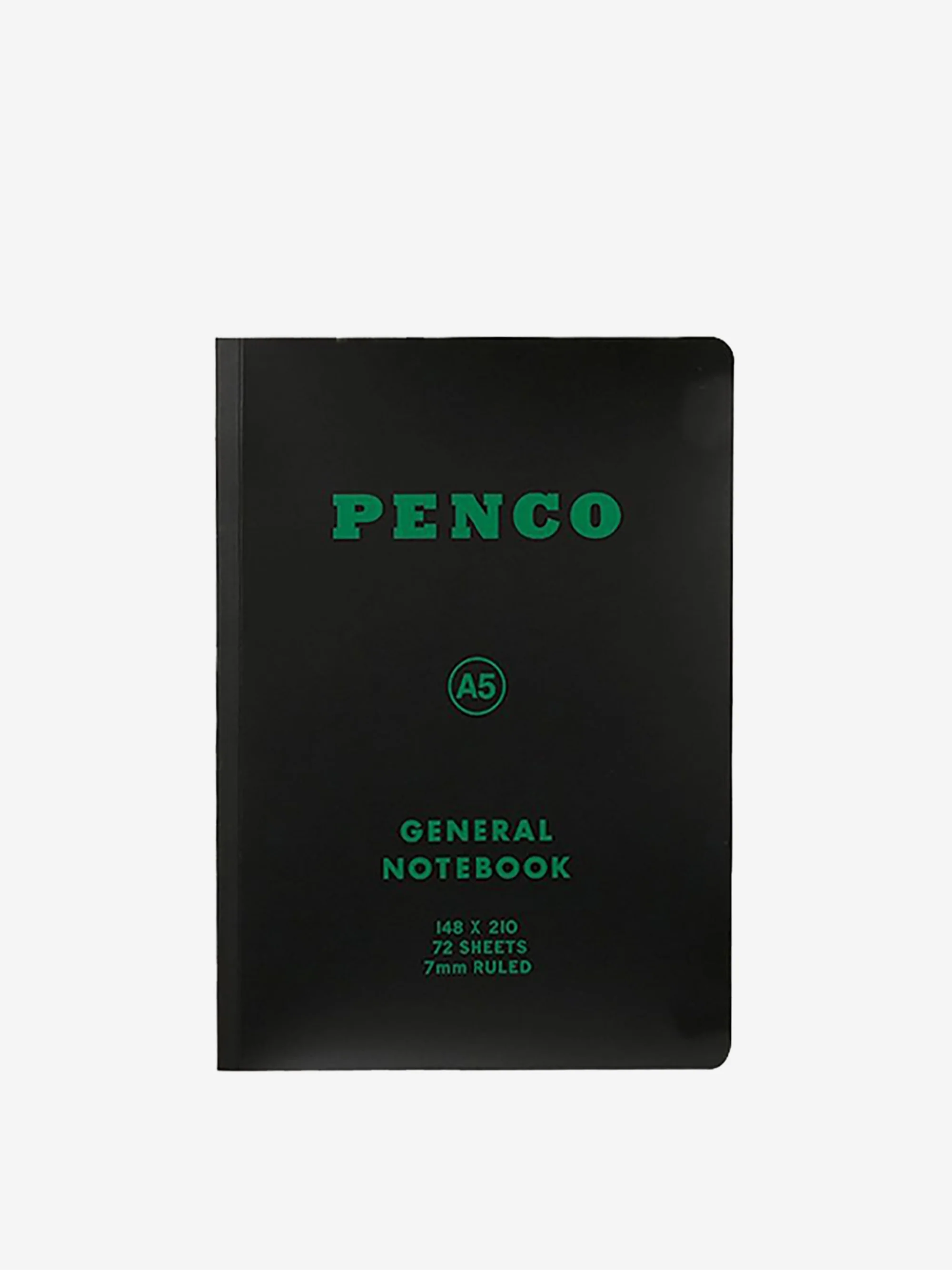 Hightide Penco Soft Paper Notebook (A5) - Black