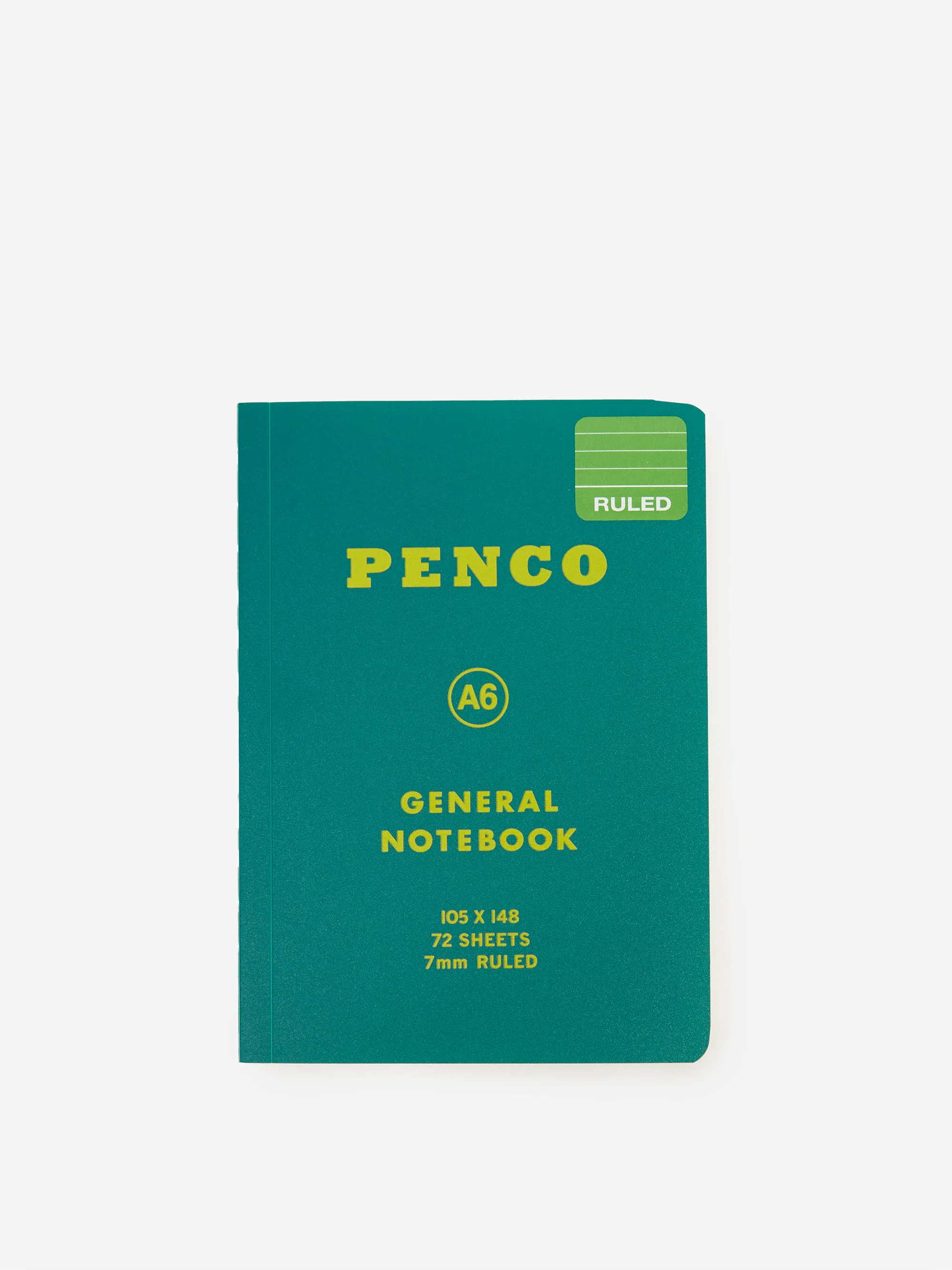 Hightide Penco Soft Paper Notebook A6 - Green