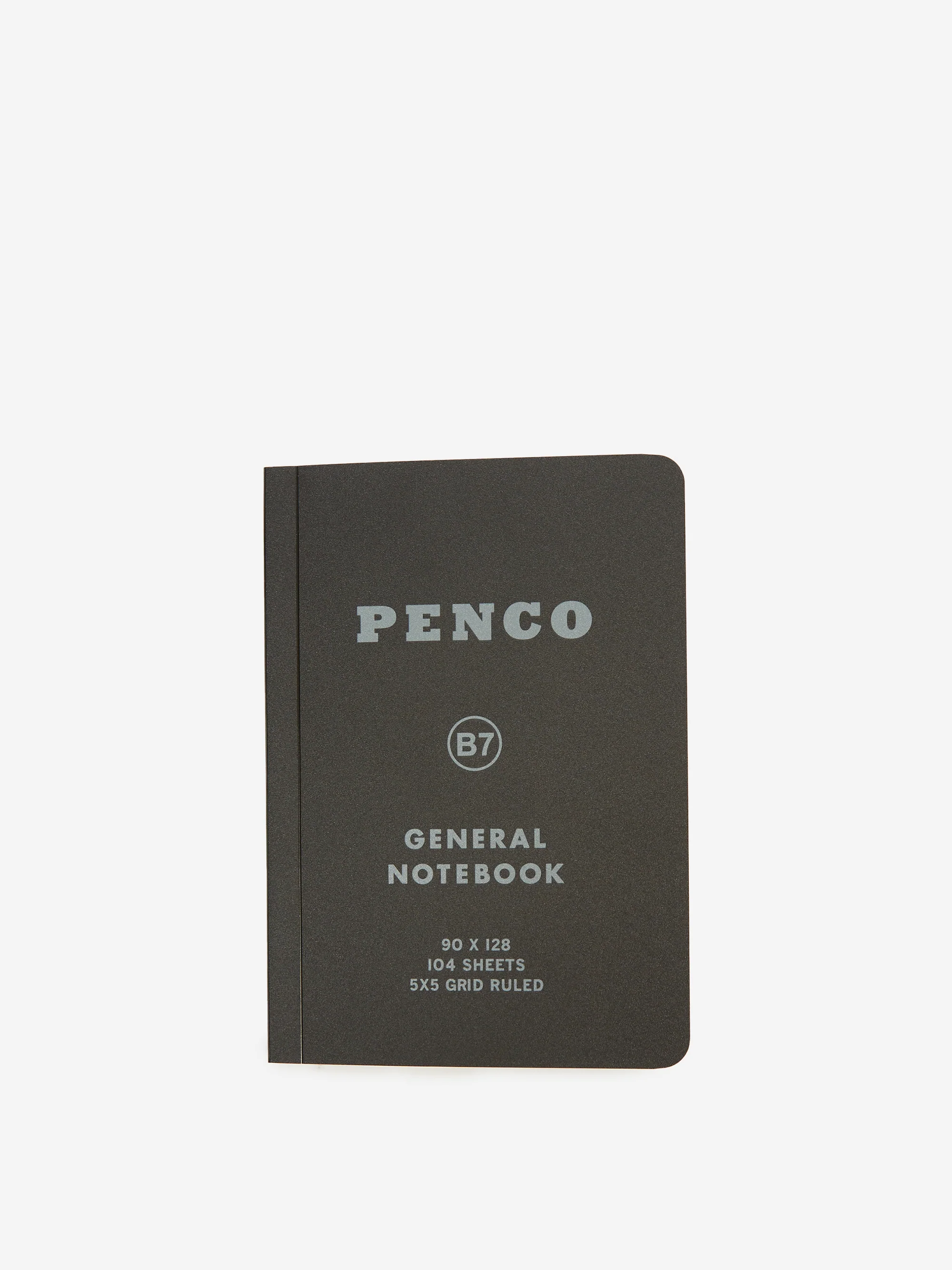 Hightide Penco Soft Paper Notebook B7 - Black