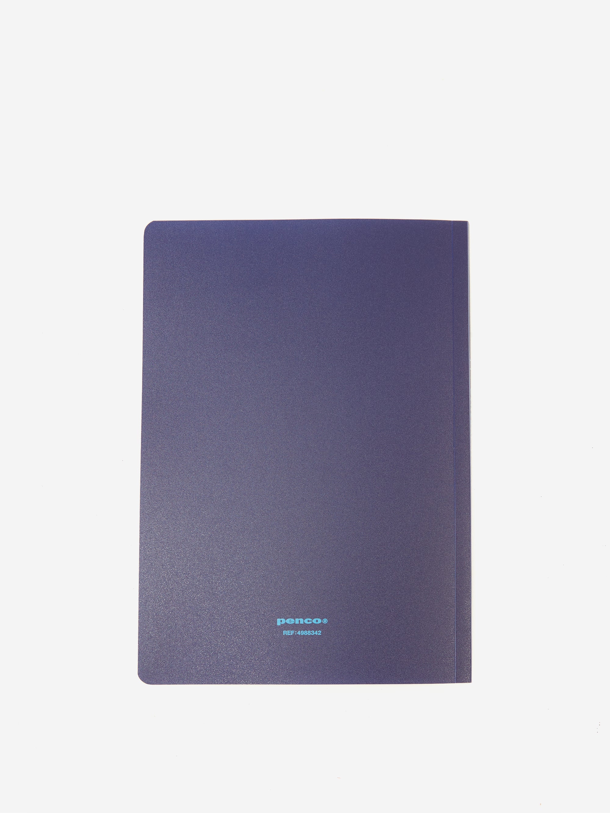 Hightide Penco Soft PP Notebook Ruled A5 - Navy - Image 3