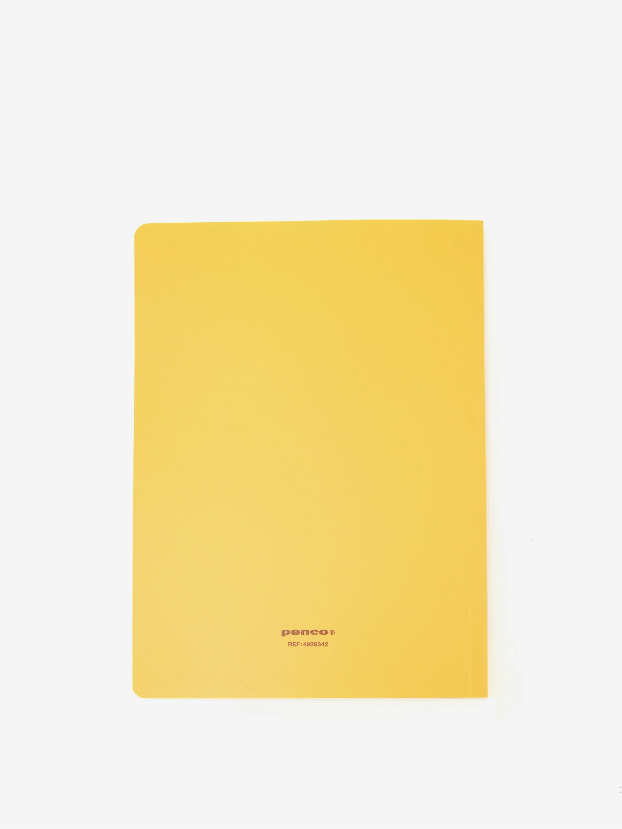 Hightide Penco Soft PP Notebook Ruled A5 - Yellow - Image 3