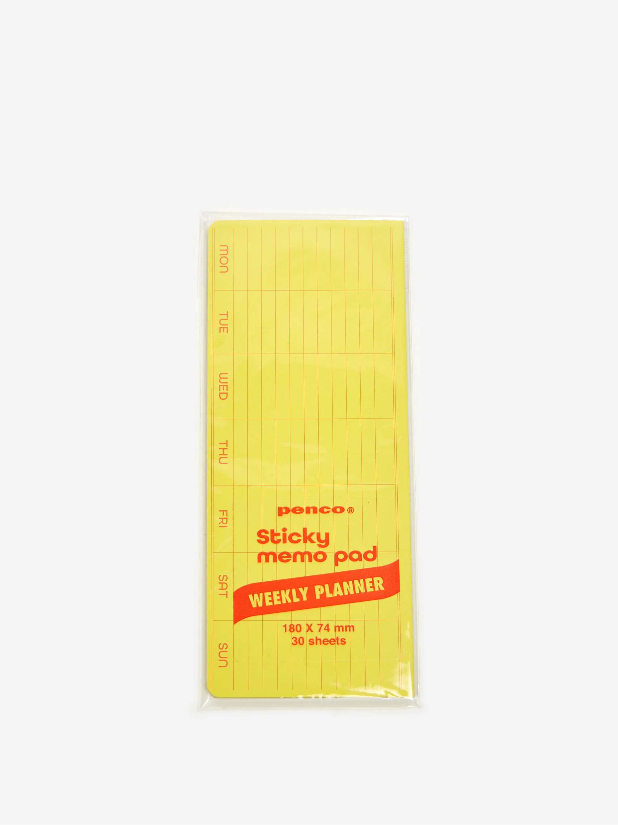 Hightide Penco Sticky Memo Pad - Yellow