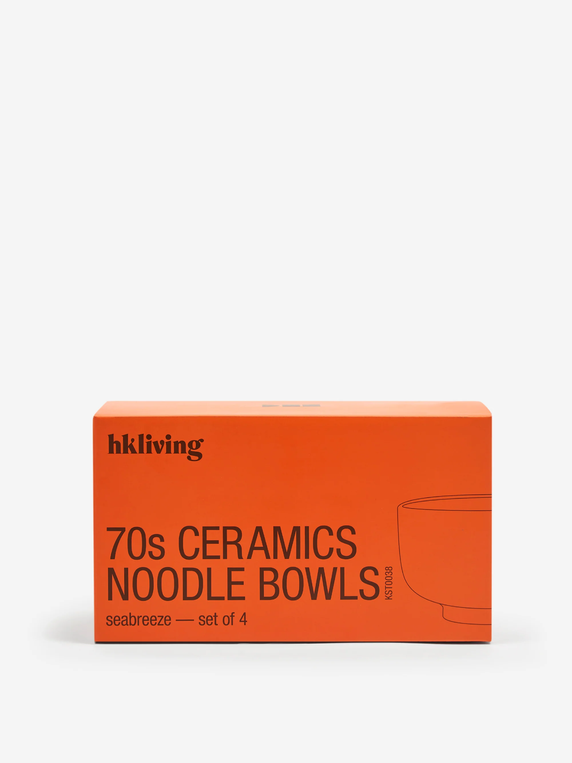HK Living Noodle Bowls (Set of 4) - Seabreeze - Image 6