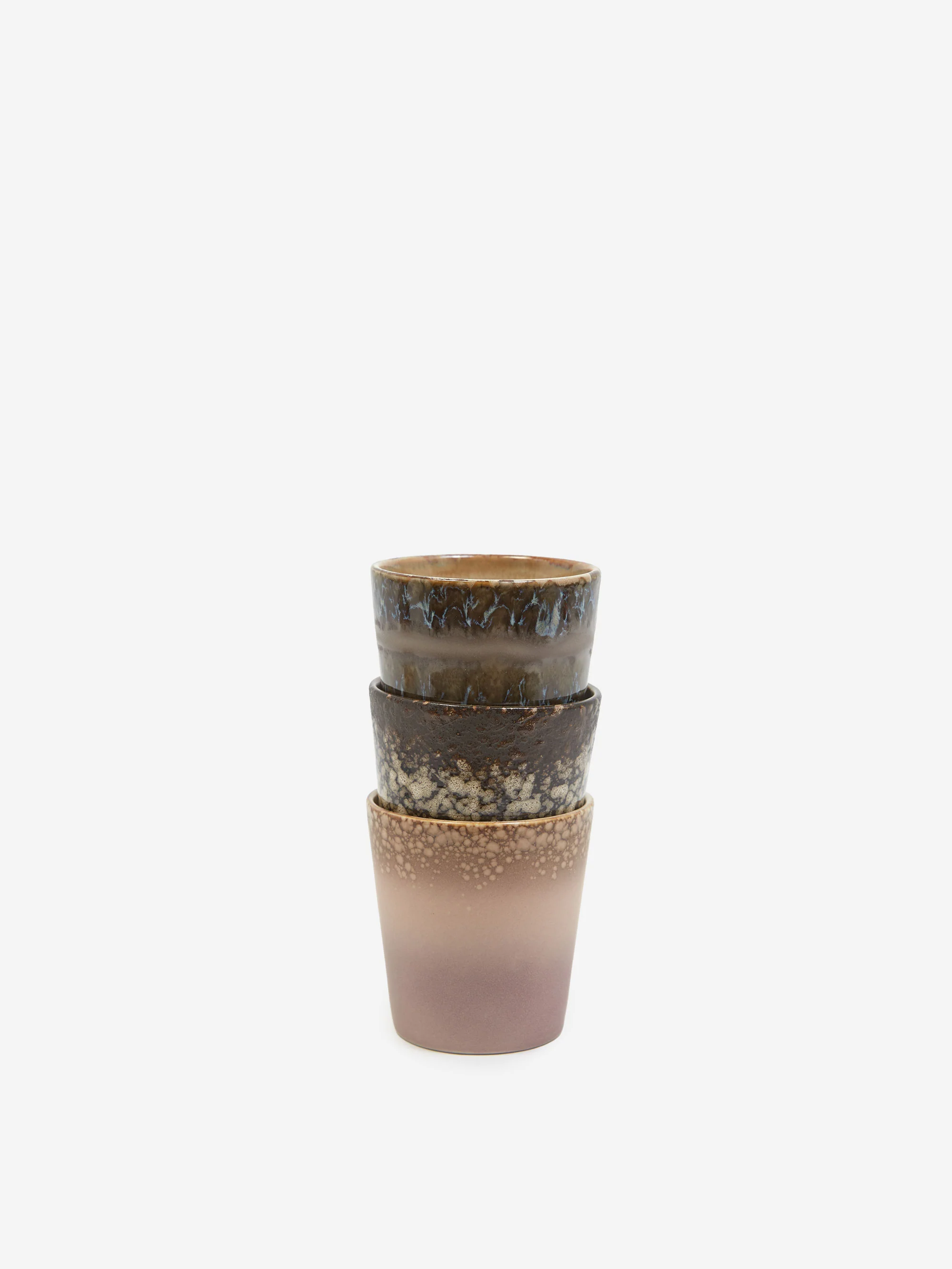 HKLiving 70s Ceramic Coffee Mugs (Set of 6) - Elements - Image 4