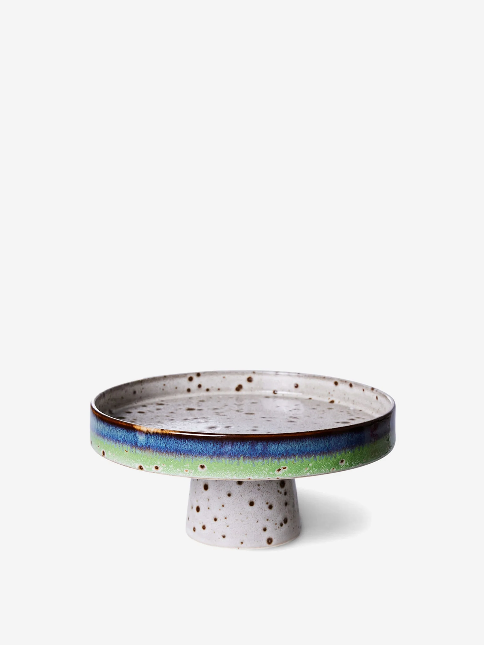 HKLiving 70s Ceramics: Bowl on Base - Comet