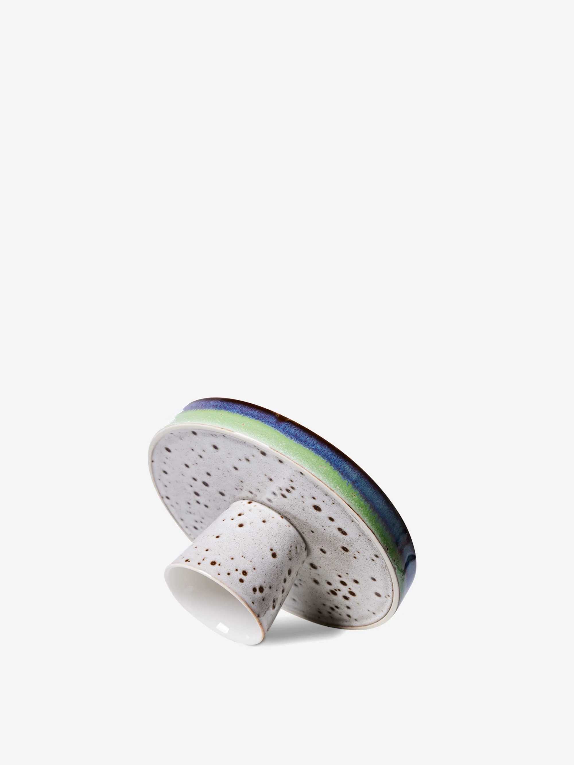 HKLiving 70s Ceramics: Bowl on Base - Comet - Image 3