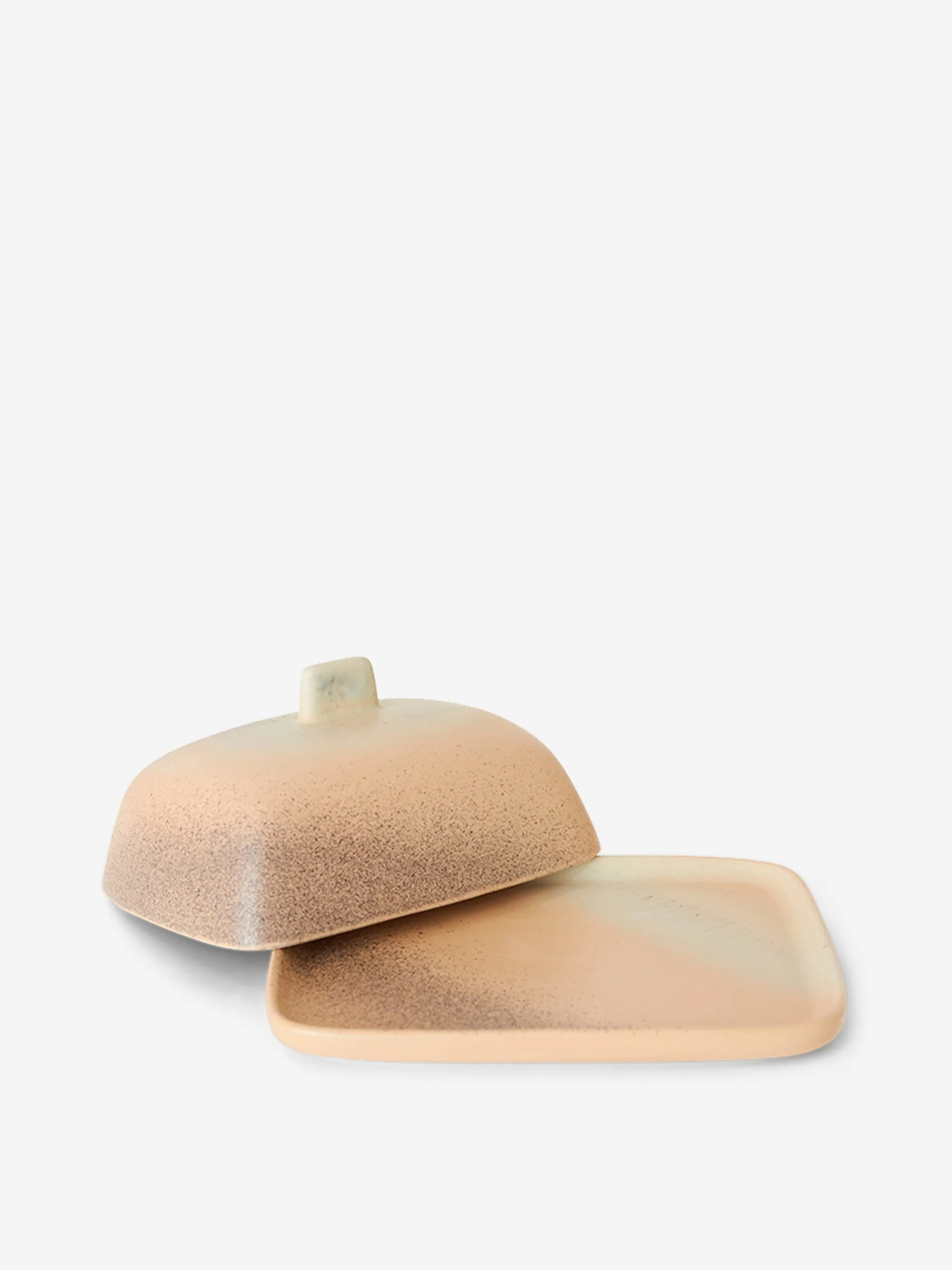 HKLiving 70s Ceramics: Butter Dish - Breeze - Image 2