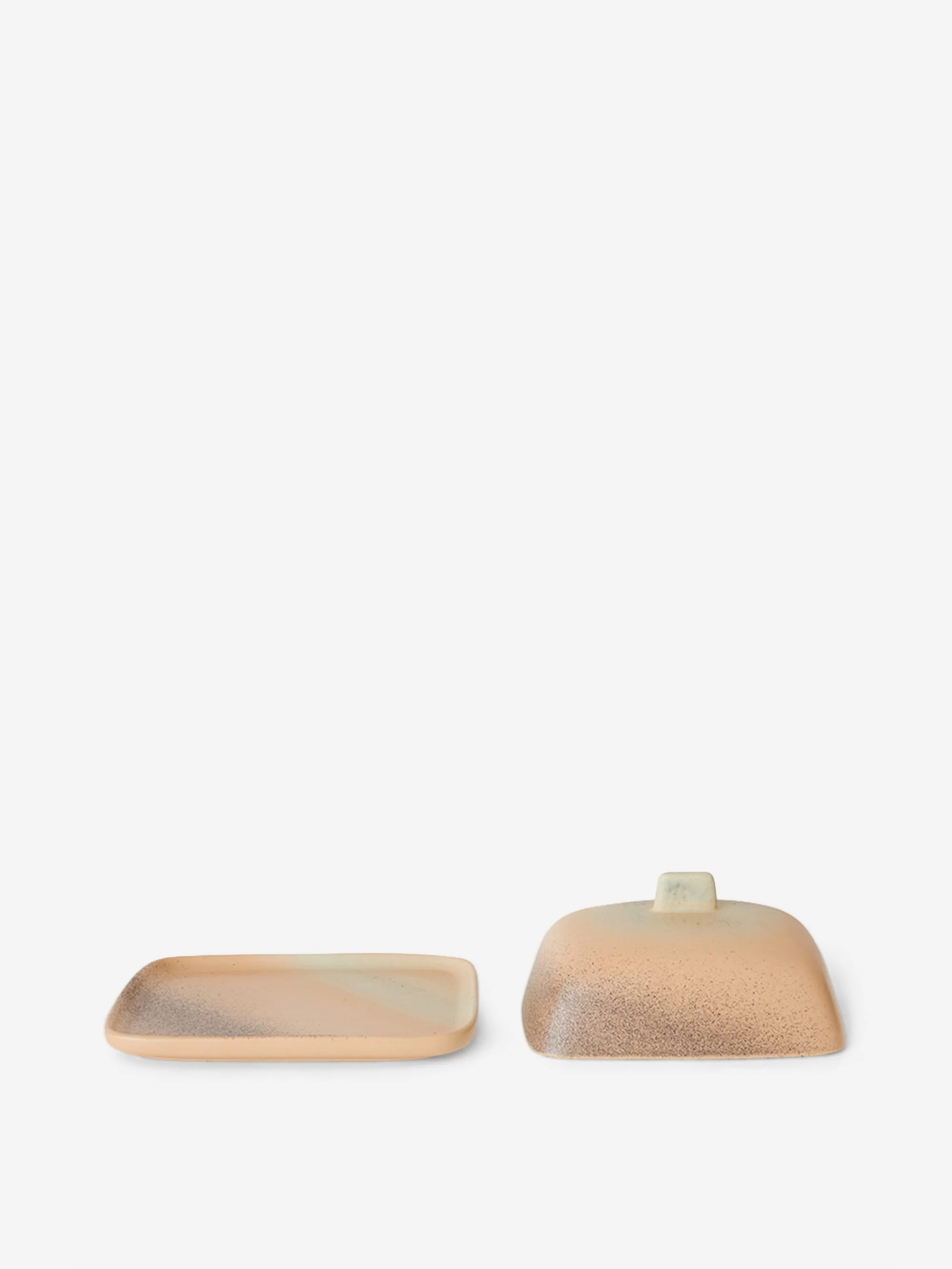HKLiving 70s Ceramics: Butter Dish - Breeze - Image 3