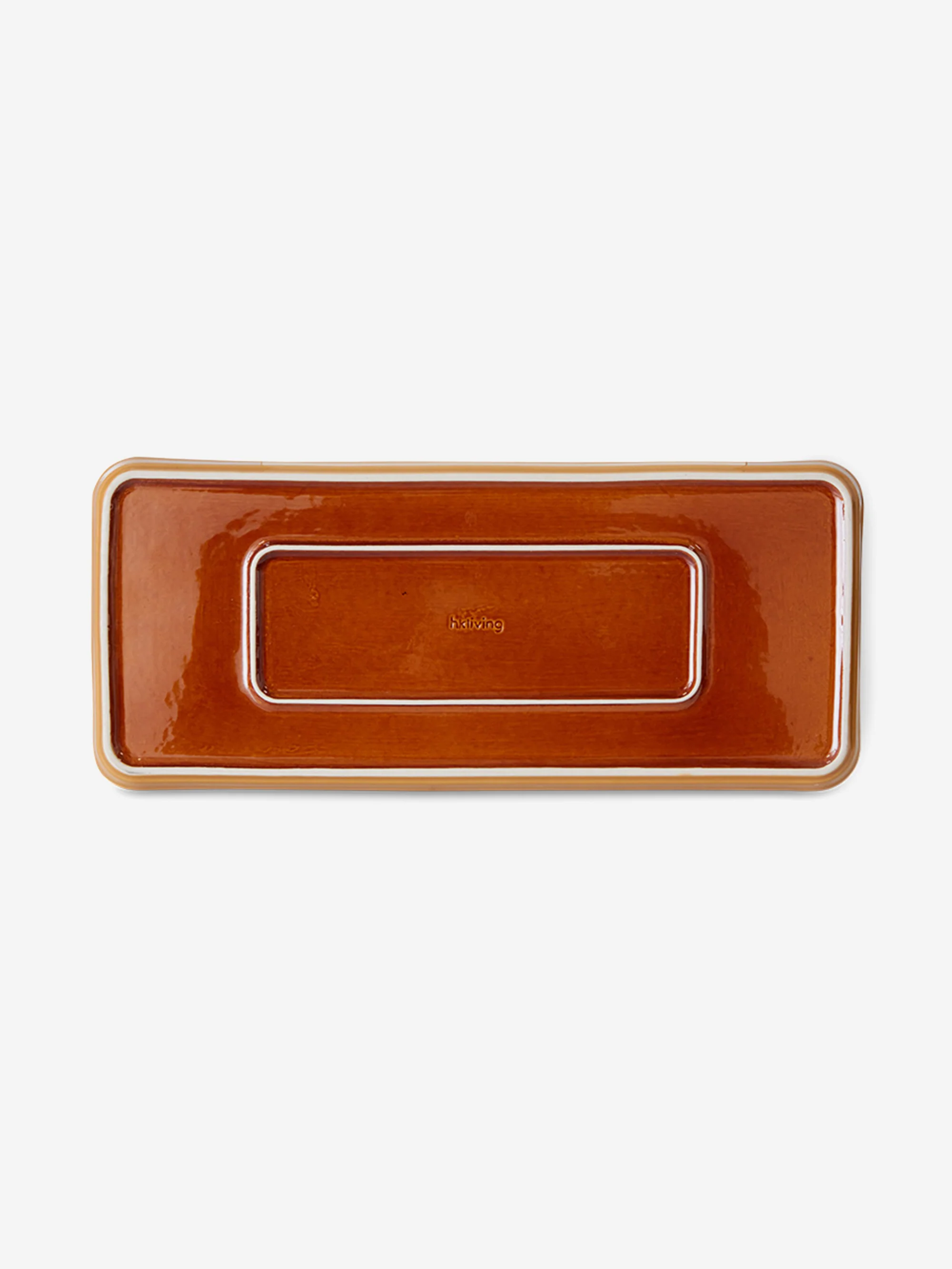 HKLiving 70s Ceramics Cake Tray - Sunbeam - Image 3