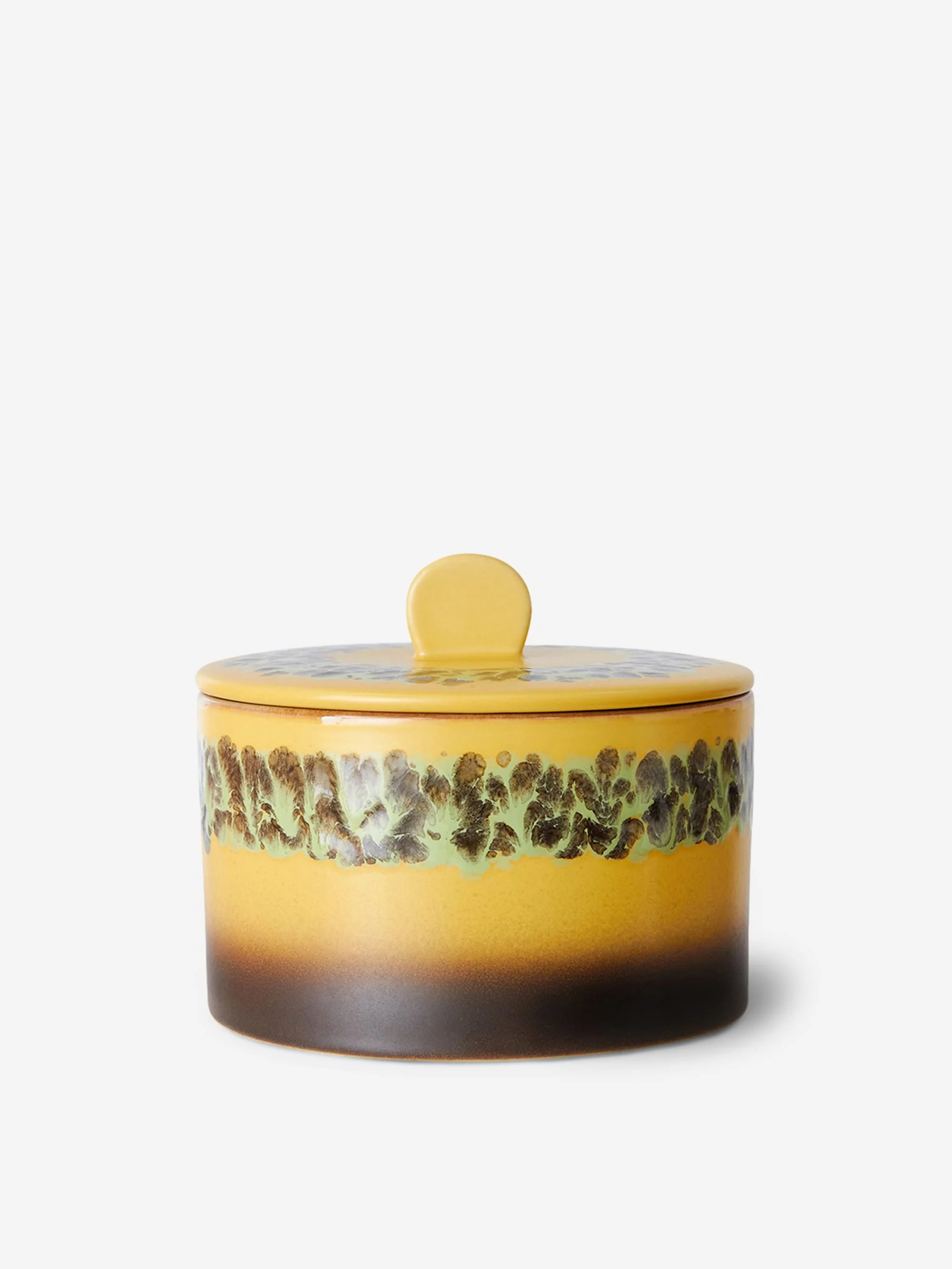 HKLiving 70s Ceramics: Cookie Jar - Kelp