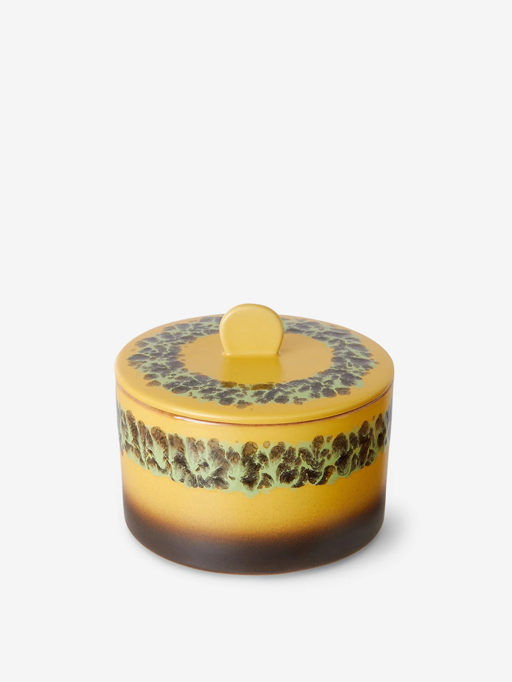 HKLiving 70s Ceramics: Cookie Jar - Kelp - Image 2