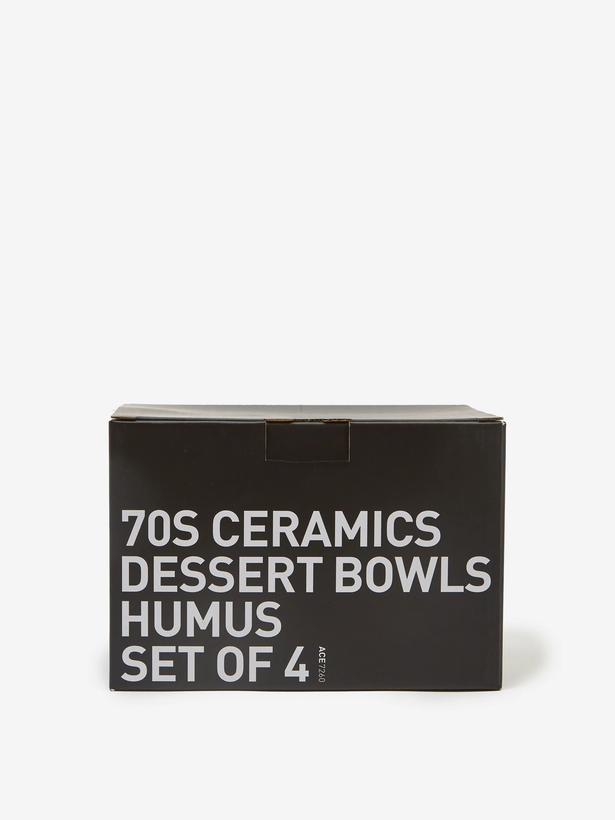 HKLiving 70s Ceramics Dessert Bowls (Set of 4) - Humus - Image 7