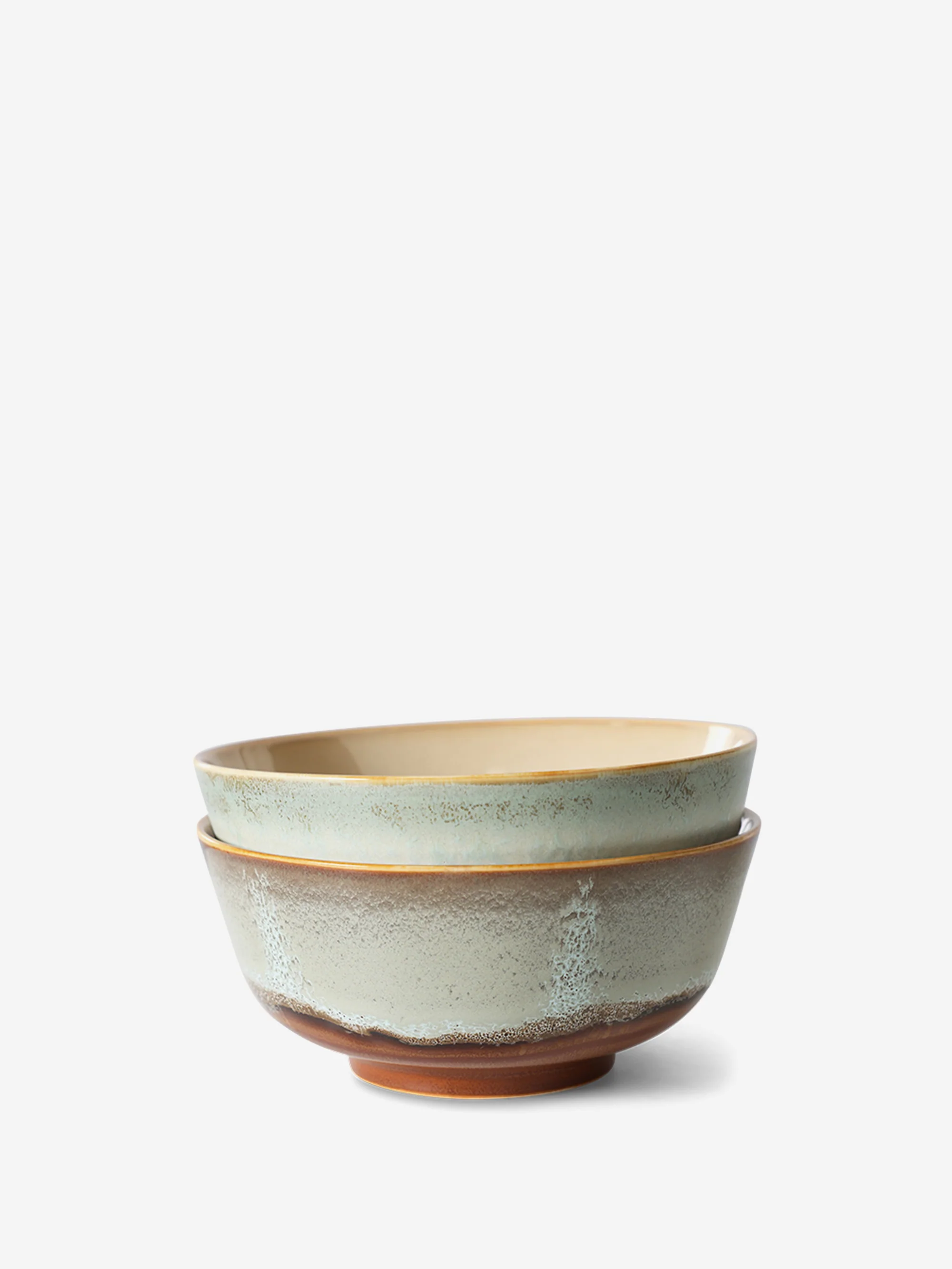 HKLiving 70s Ceramics Ramen Bowls - Verge (Set of 2)