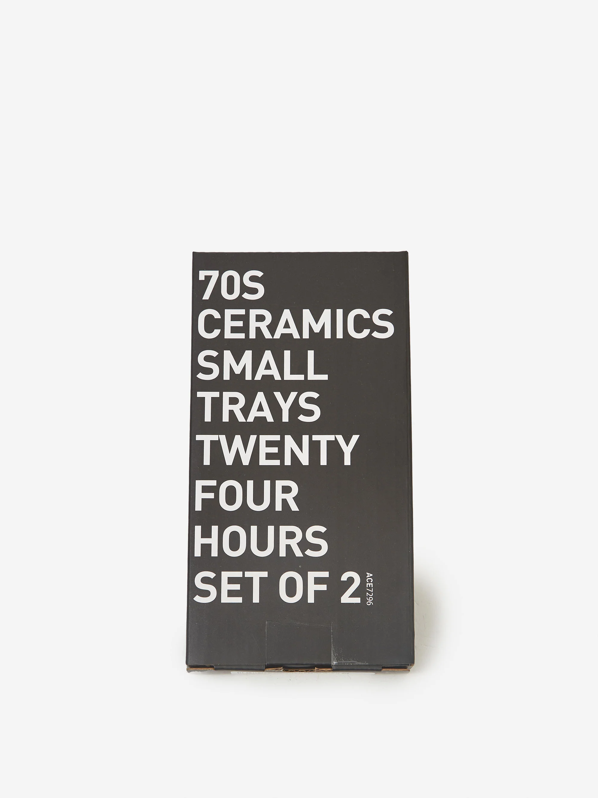 HKLiving 70s Ceramics Small Trays (Set Of 2) - Twenty Four Hours - Image 4