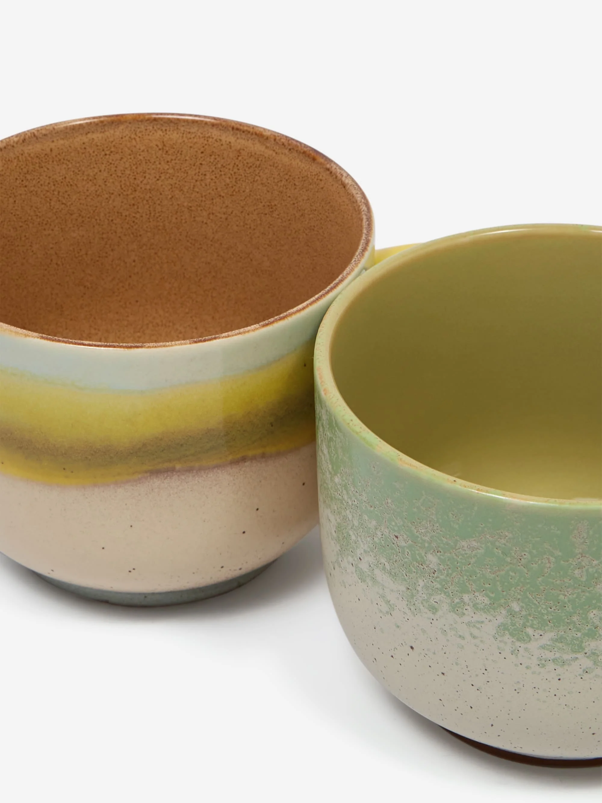 HKLiving 70's Ceramics Tea Cups (Set of Two) - Neo - Image 4
