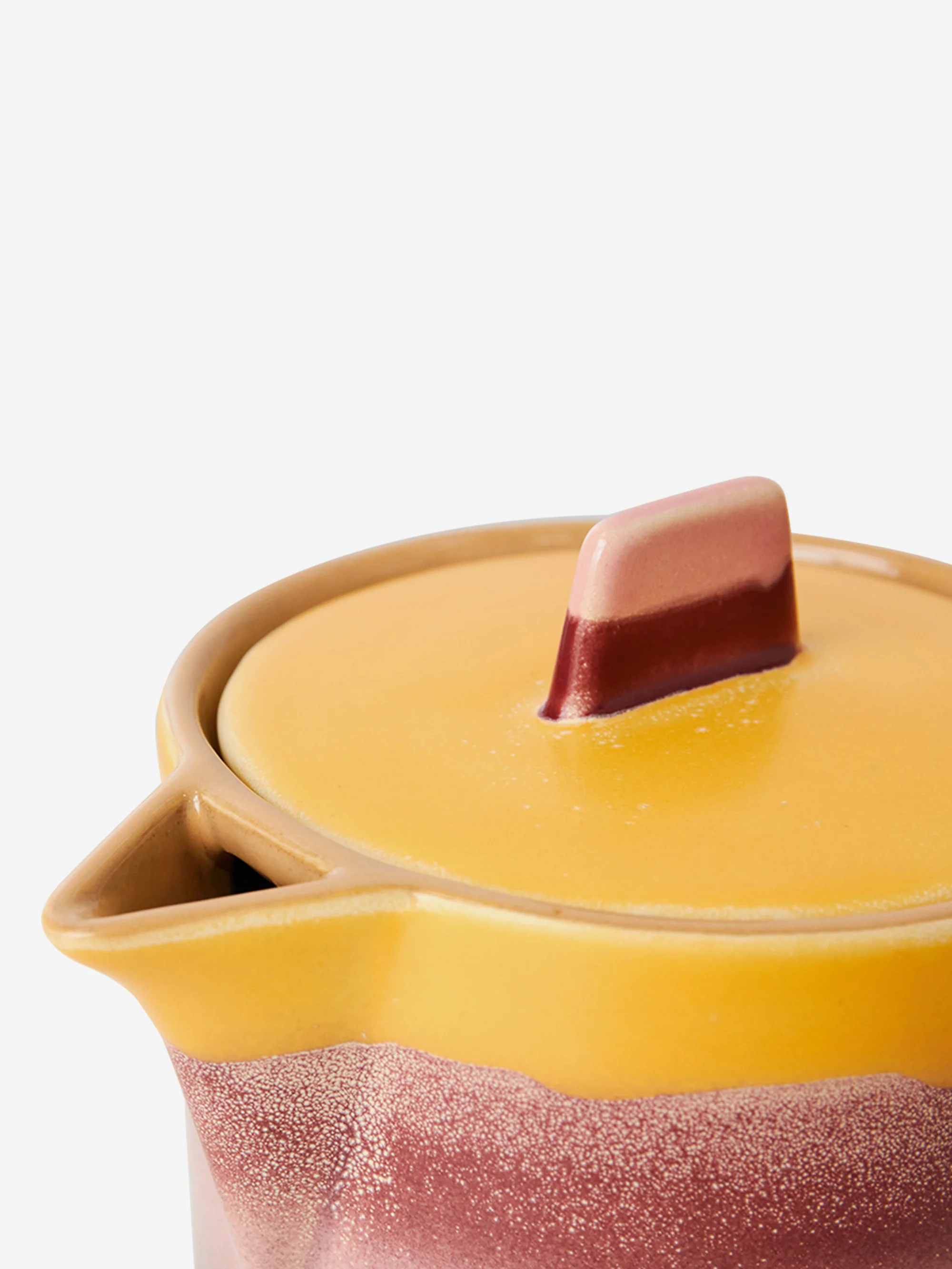 HKLiving 70s Ceramics Tea Pot - Sunset - Image 2