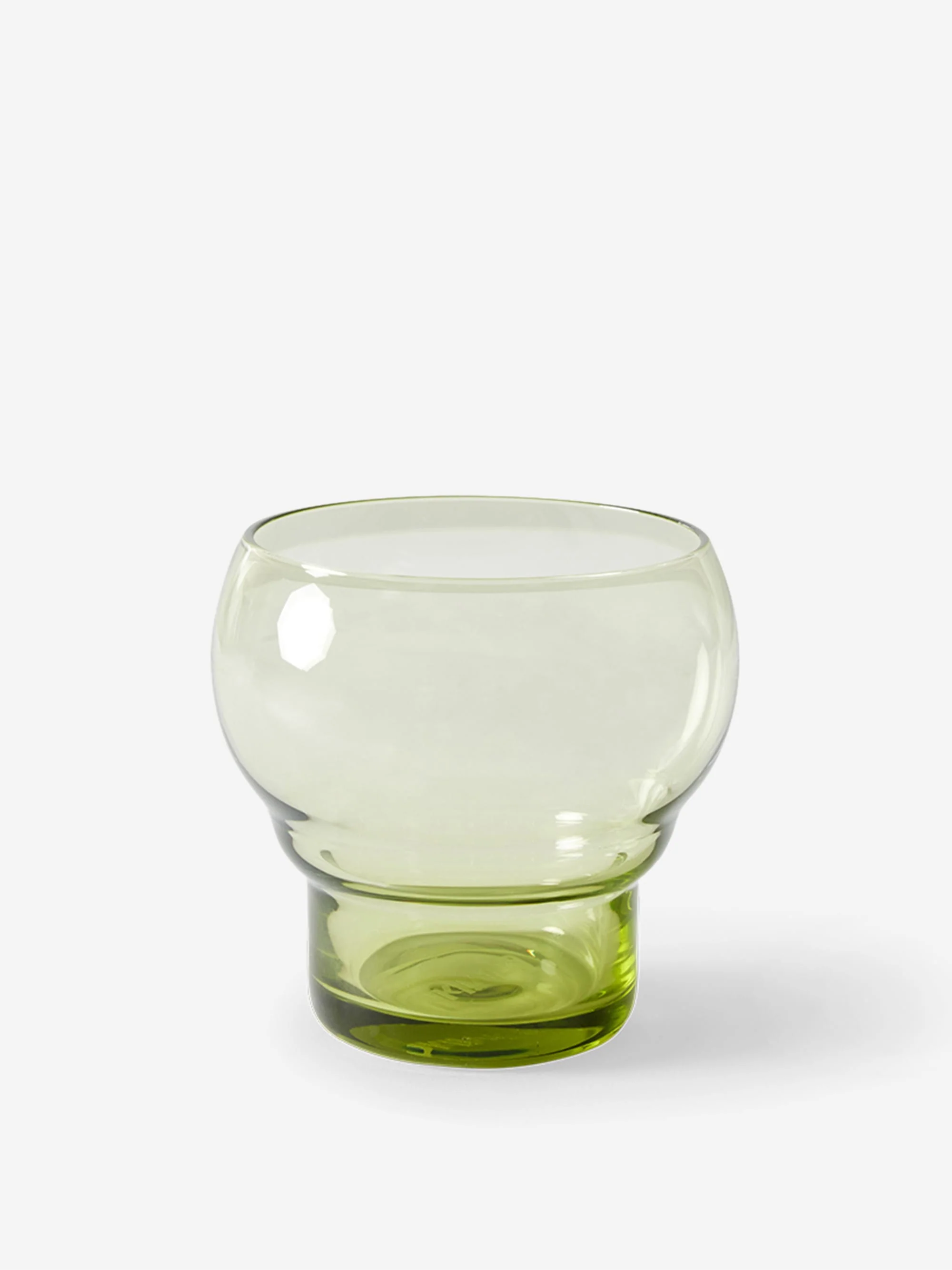 HKLiving 70s glassware: Bulb Glasses (set of 4) - Mint Green - Image 2