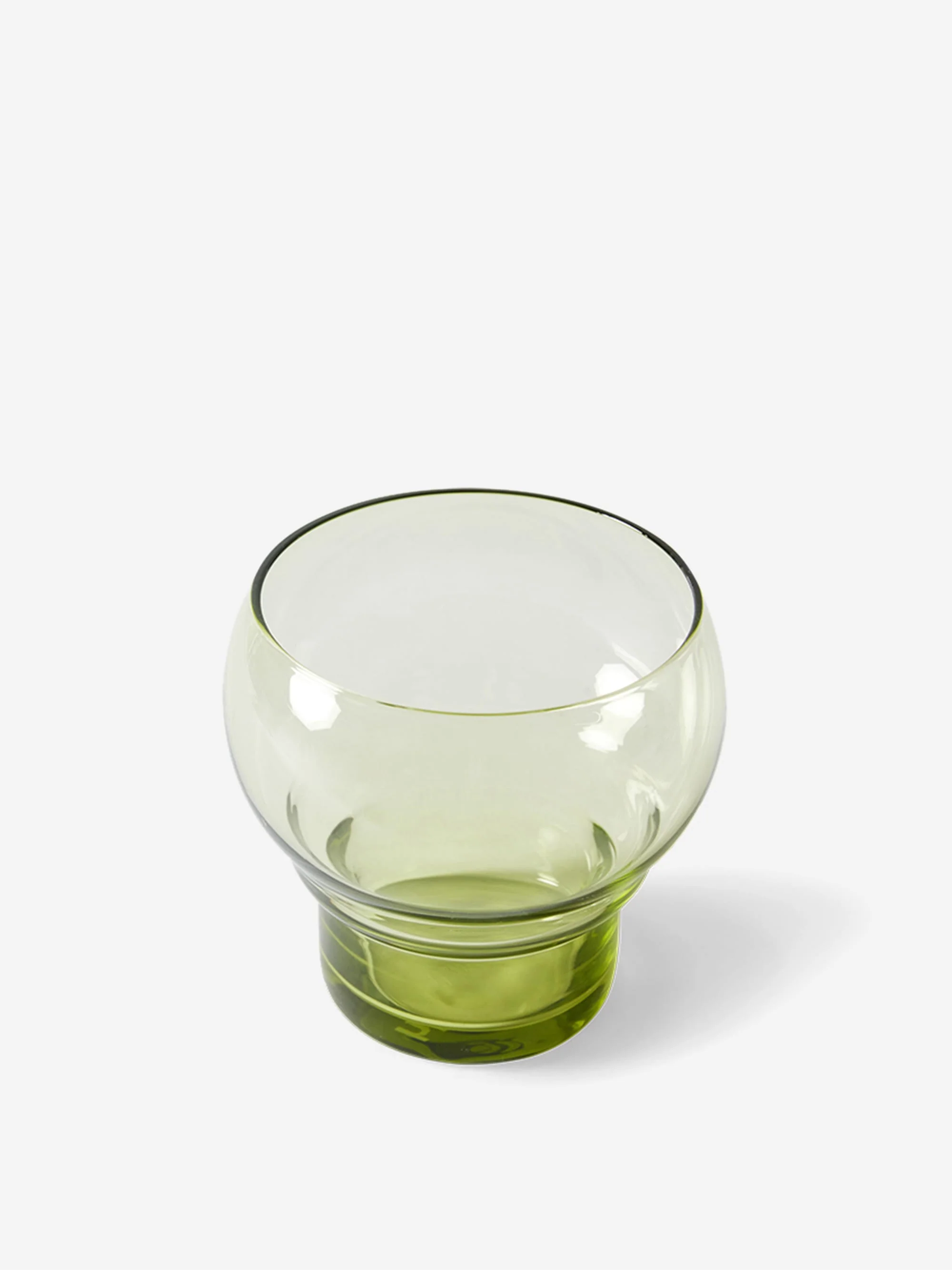 HKLiving 70s glassware: Bulb Glasses (set of 4) - Mint Green - Image 3
