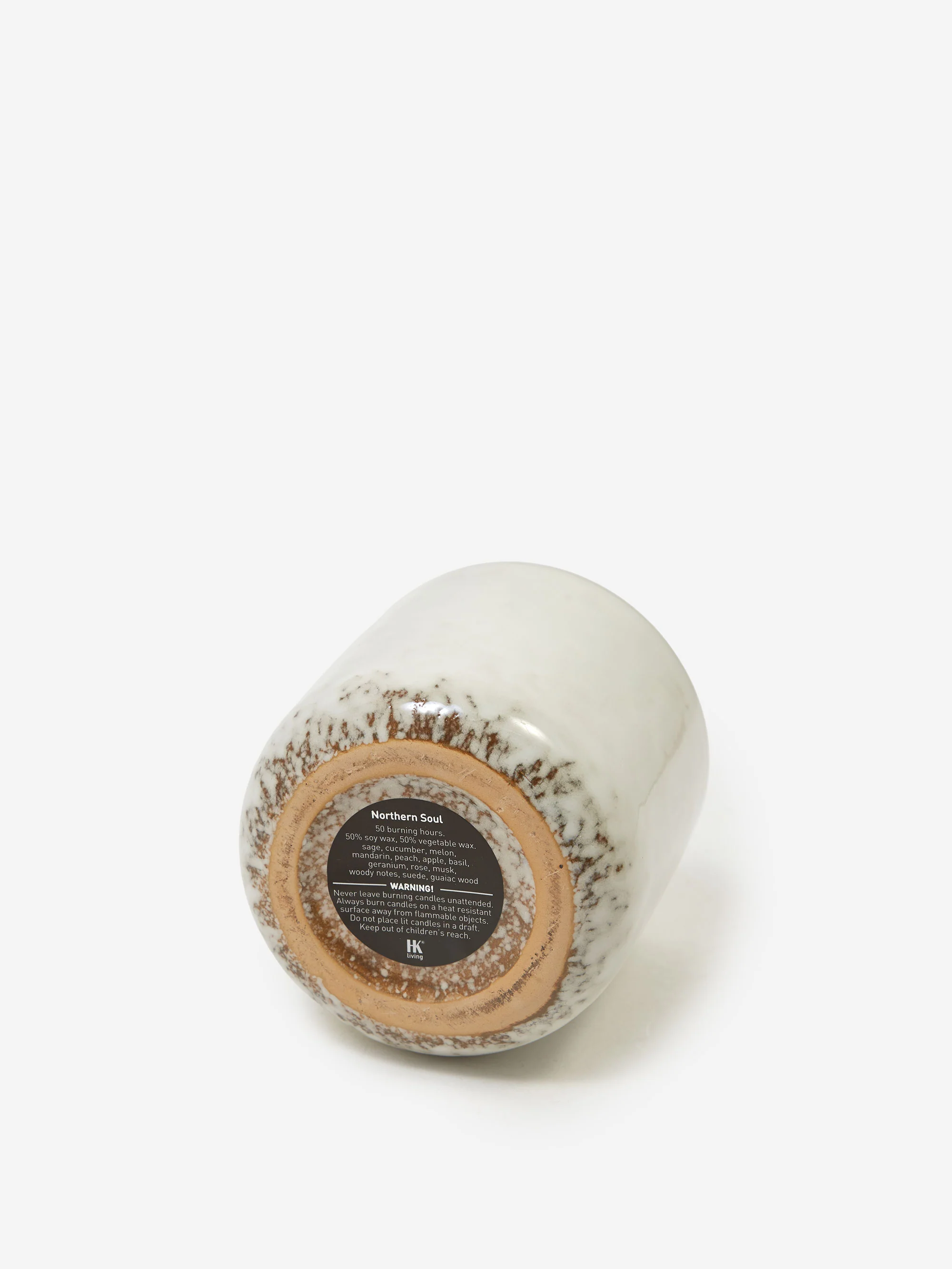HKLiving Ceramic Scented Candle - Northern Soul - Image 4