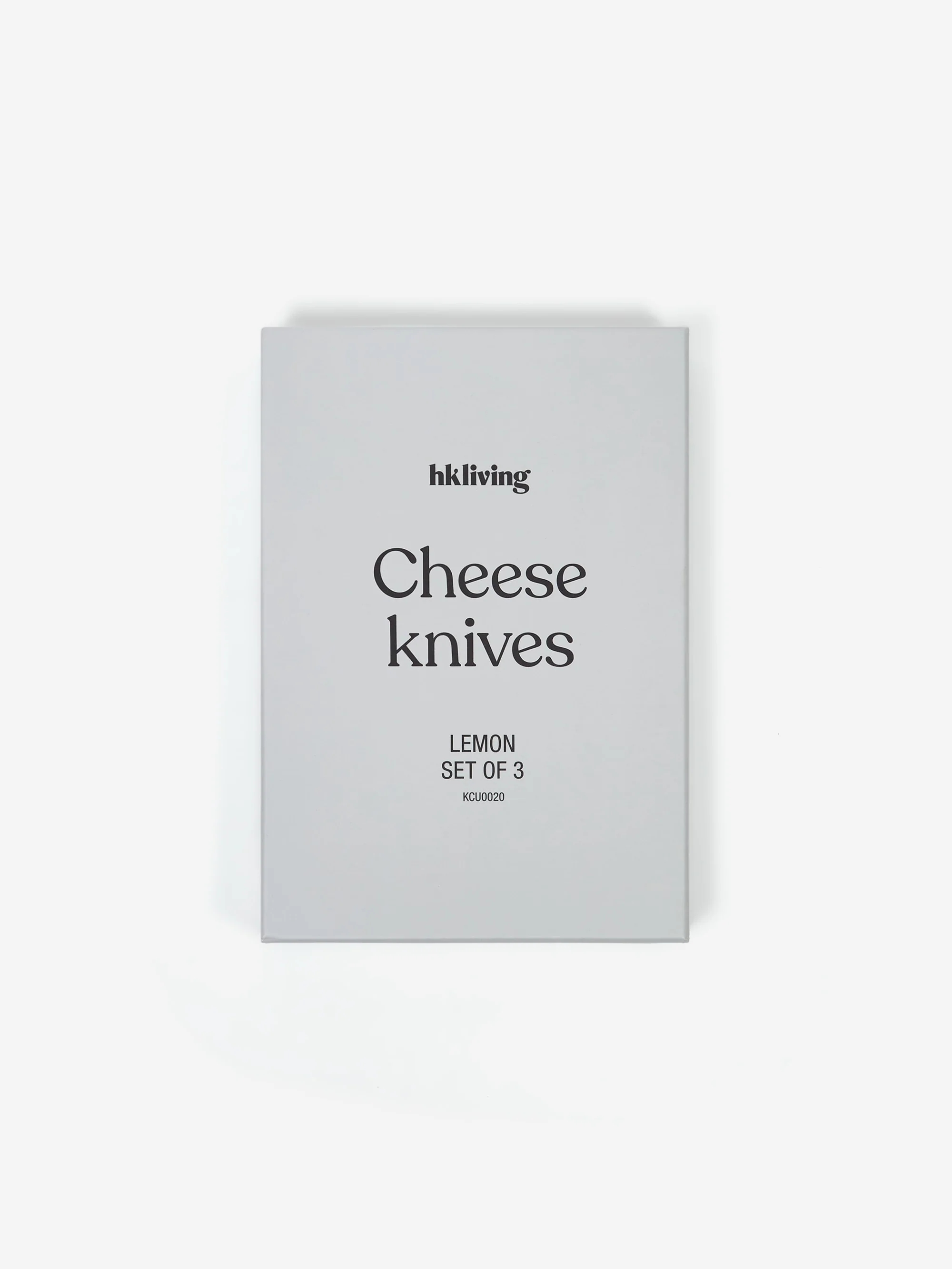 HKLiving Cheese Knives (Set of 3) - Lemon - Image 3