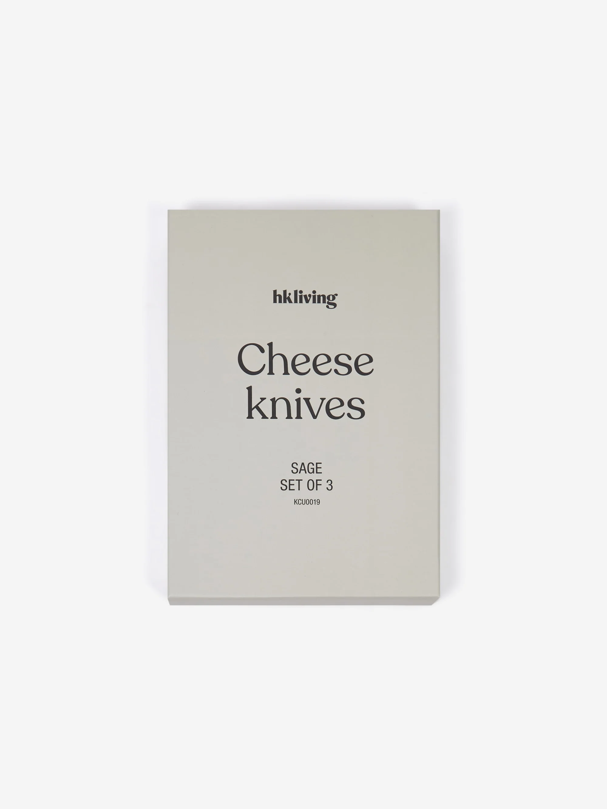 HKLiving Cheese Knives (Set of 3) - Sage - Image 3