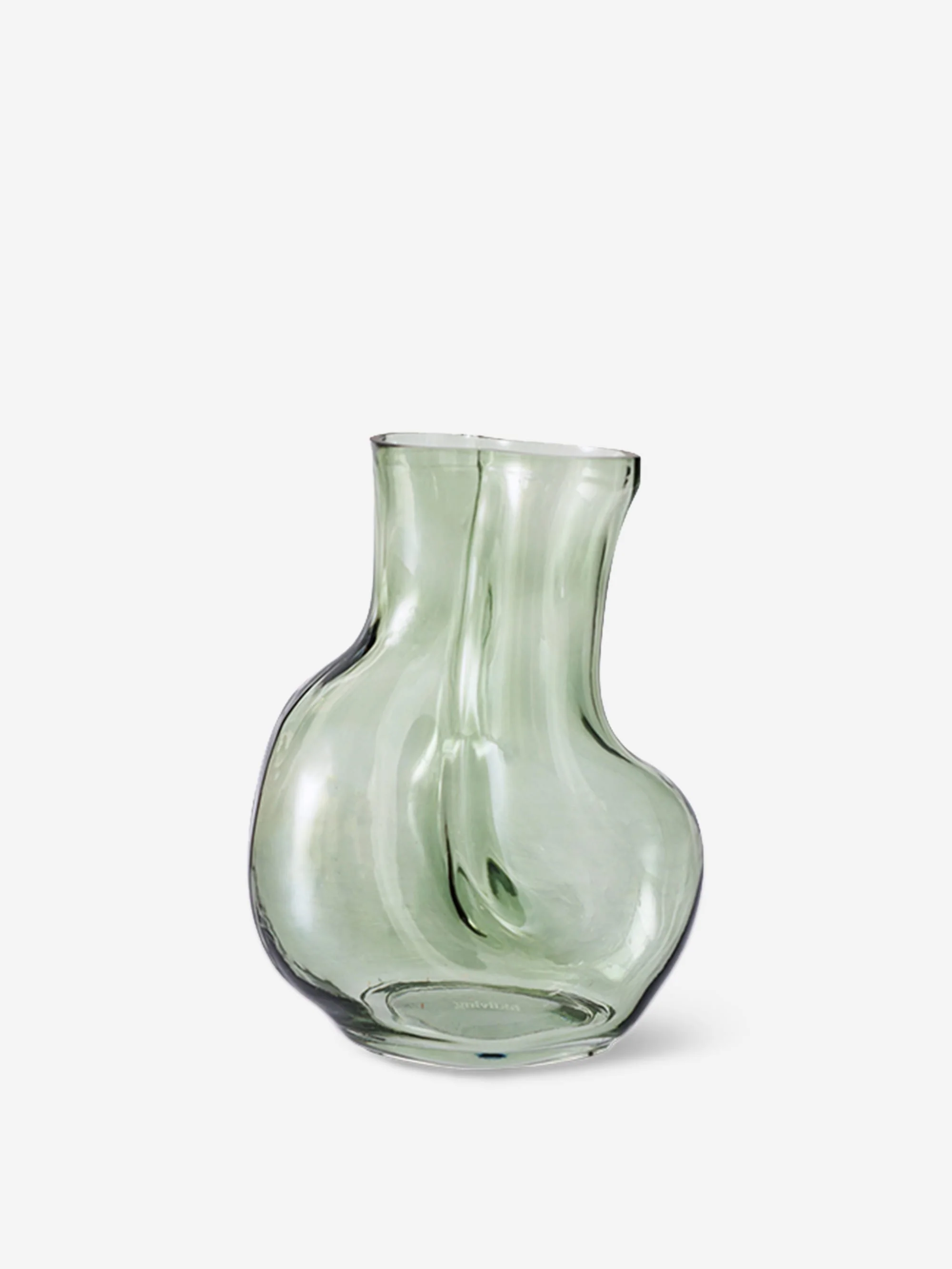 HKLiving Gleam Glass Small Vase - Olive