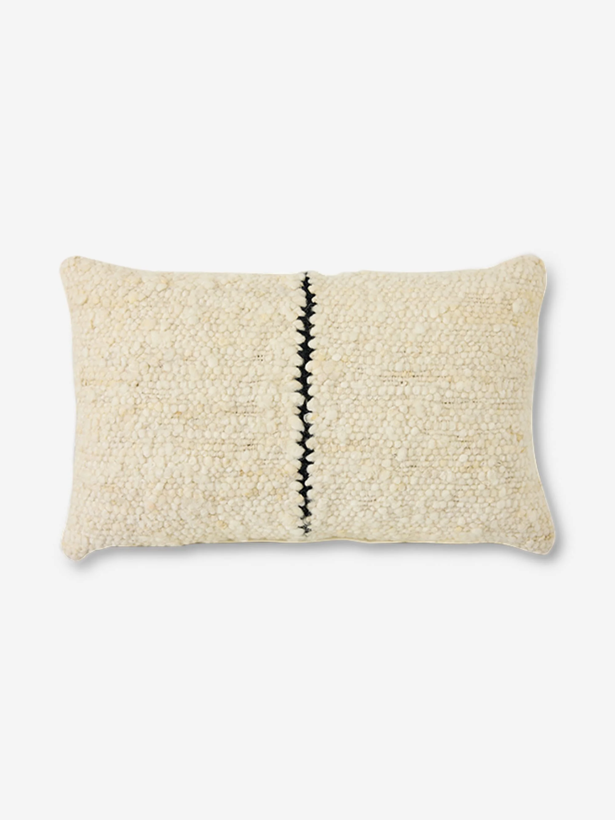 HKLiving Natural Wool Stripe Cushion 50x30cm - Stripe