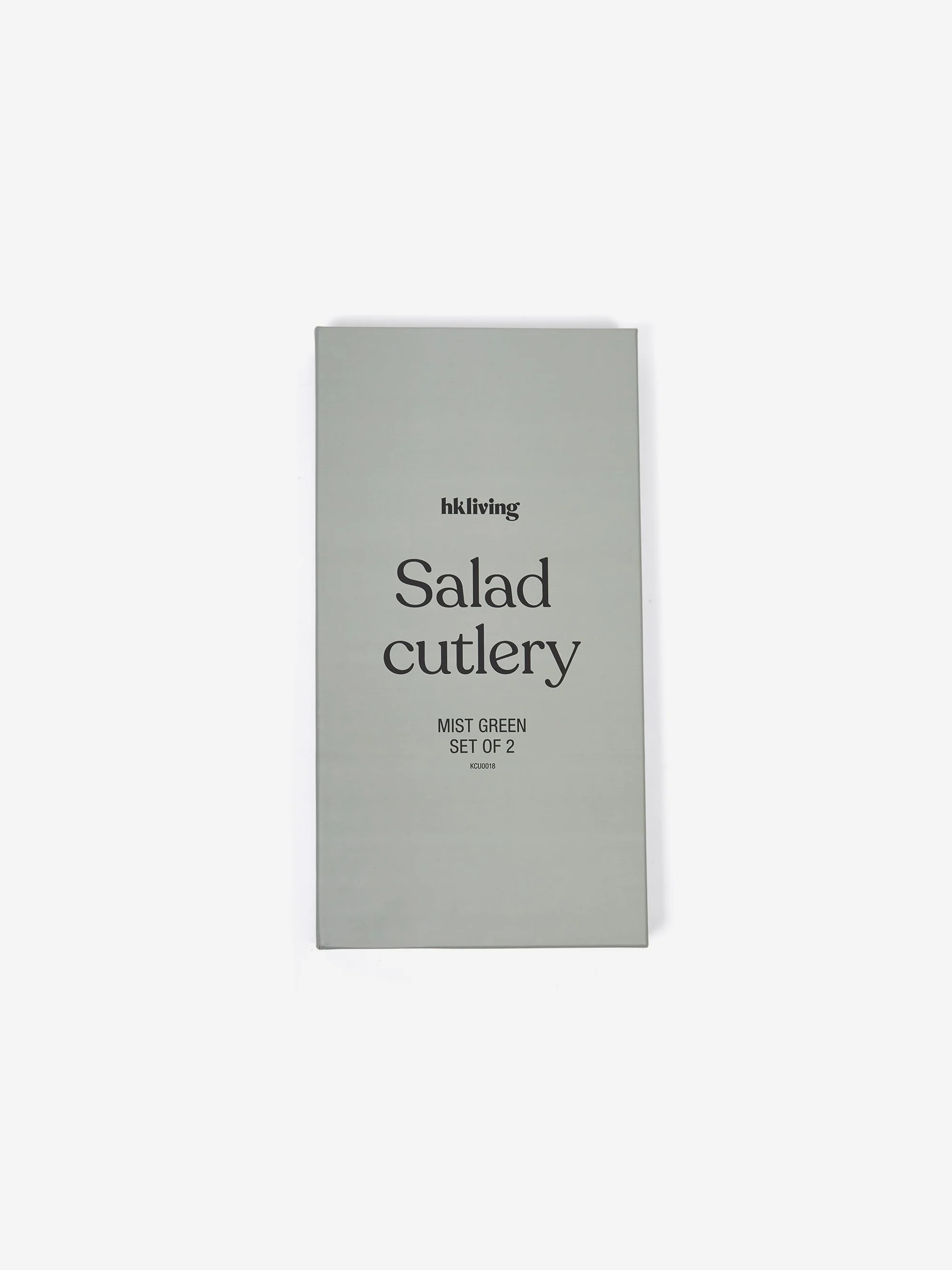 HKLiving Salad Cutlery (Set of Two) - Mist Green - Image 3