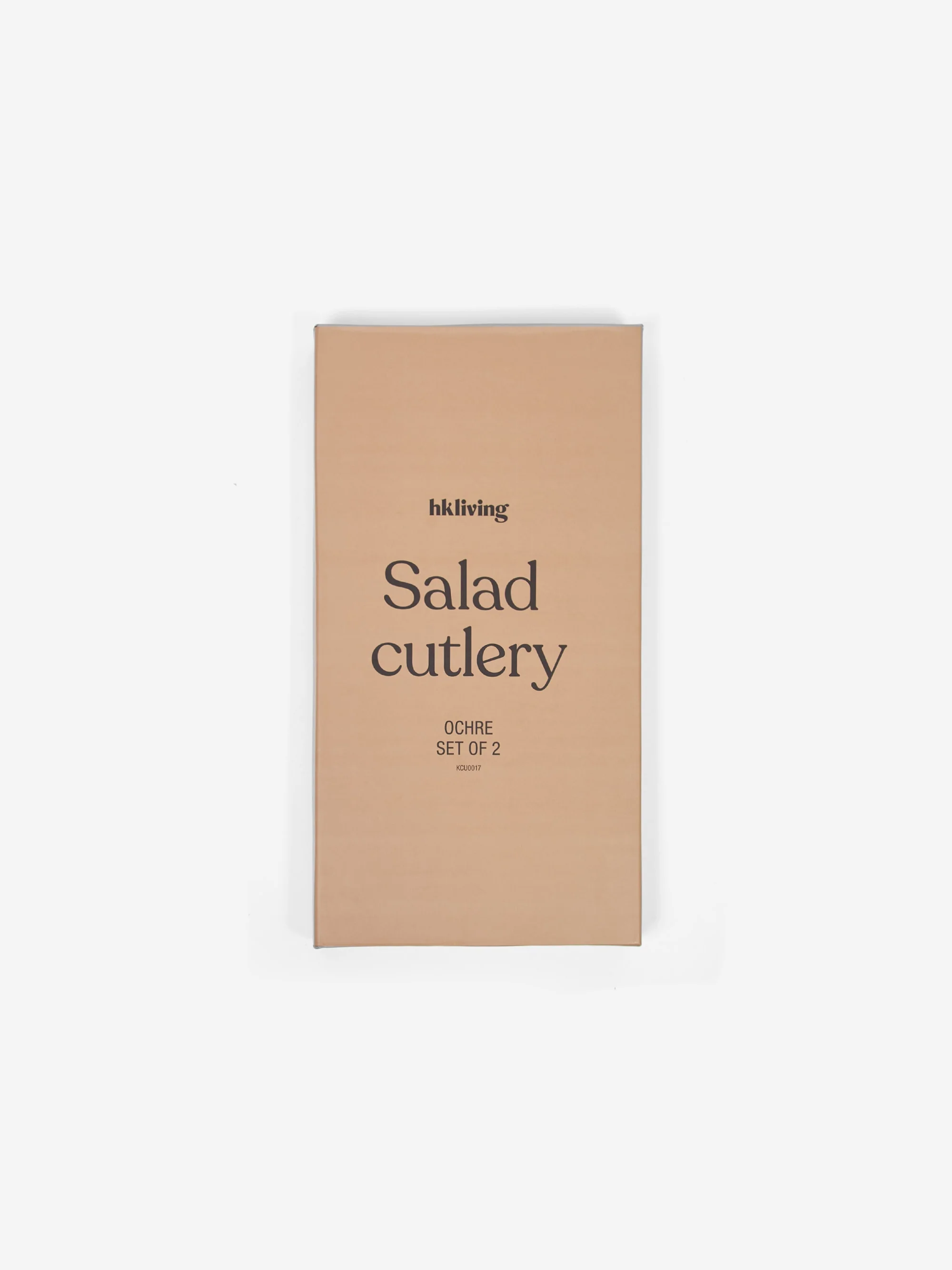 HKLiving Salad Cutlery (Set of Two) - Ochre - Image 3