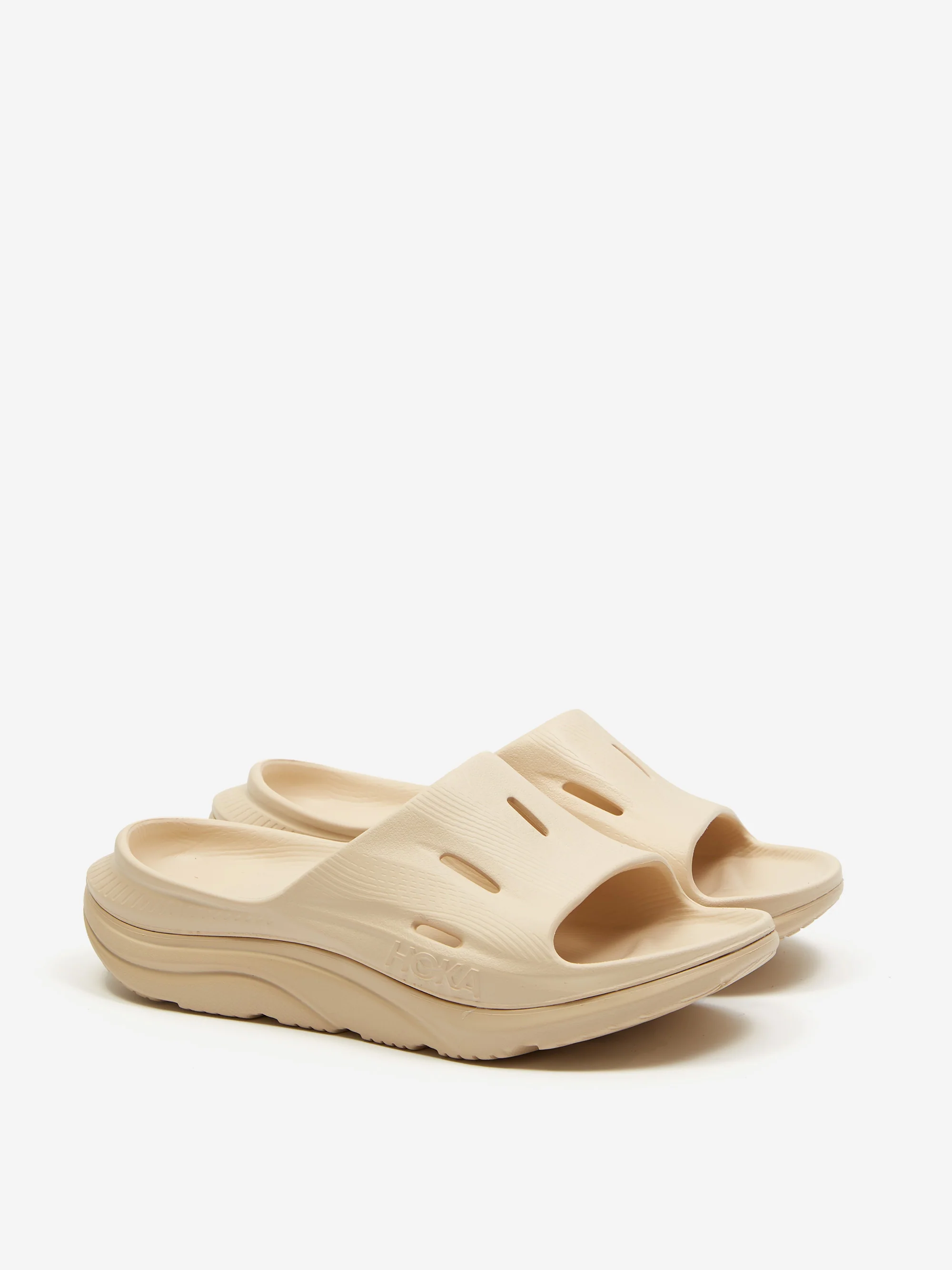 Hoka One One Ora Recovery Slide - Shifting Sand - Image 2
