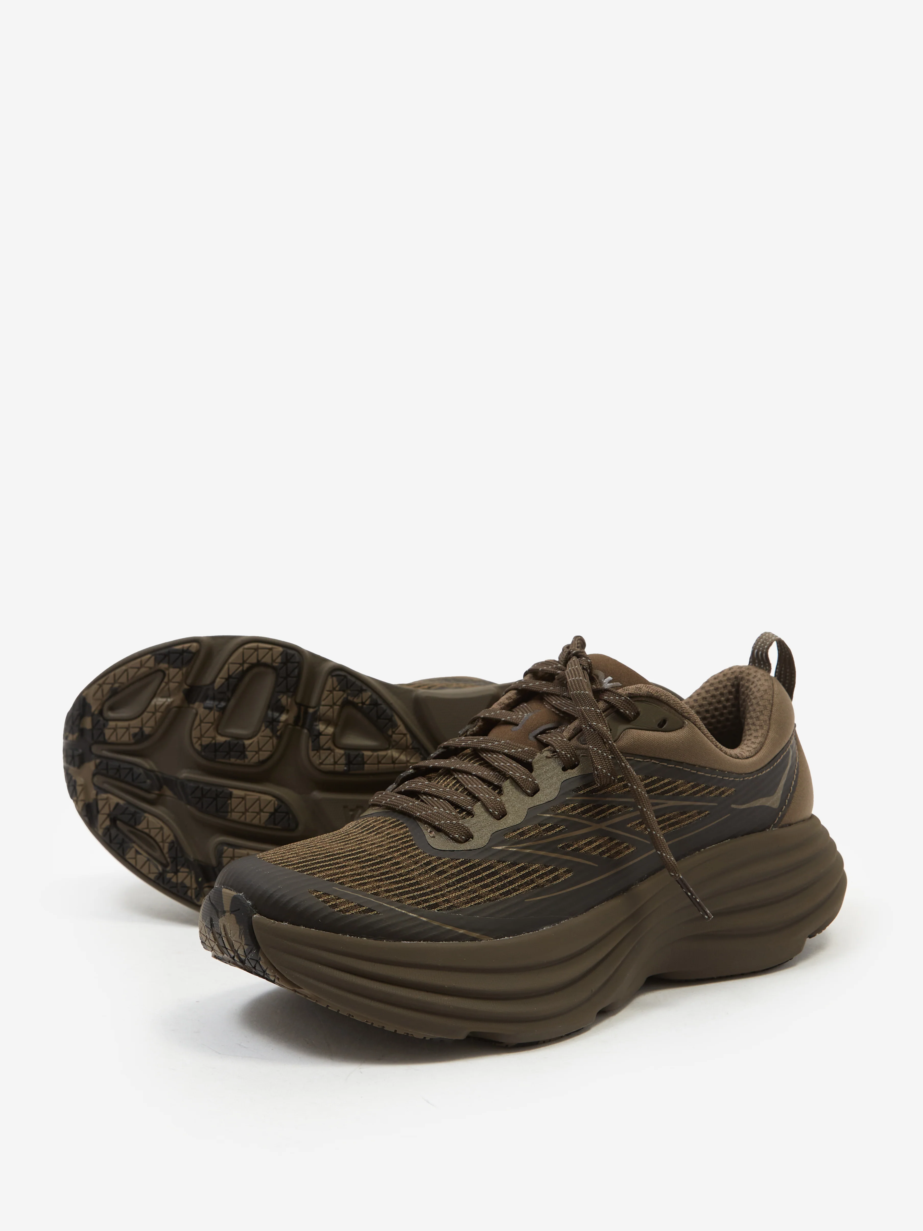 Hoka One One U Bondi 8 TS Caged - Umber/Deep Umber - Image 7